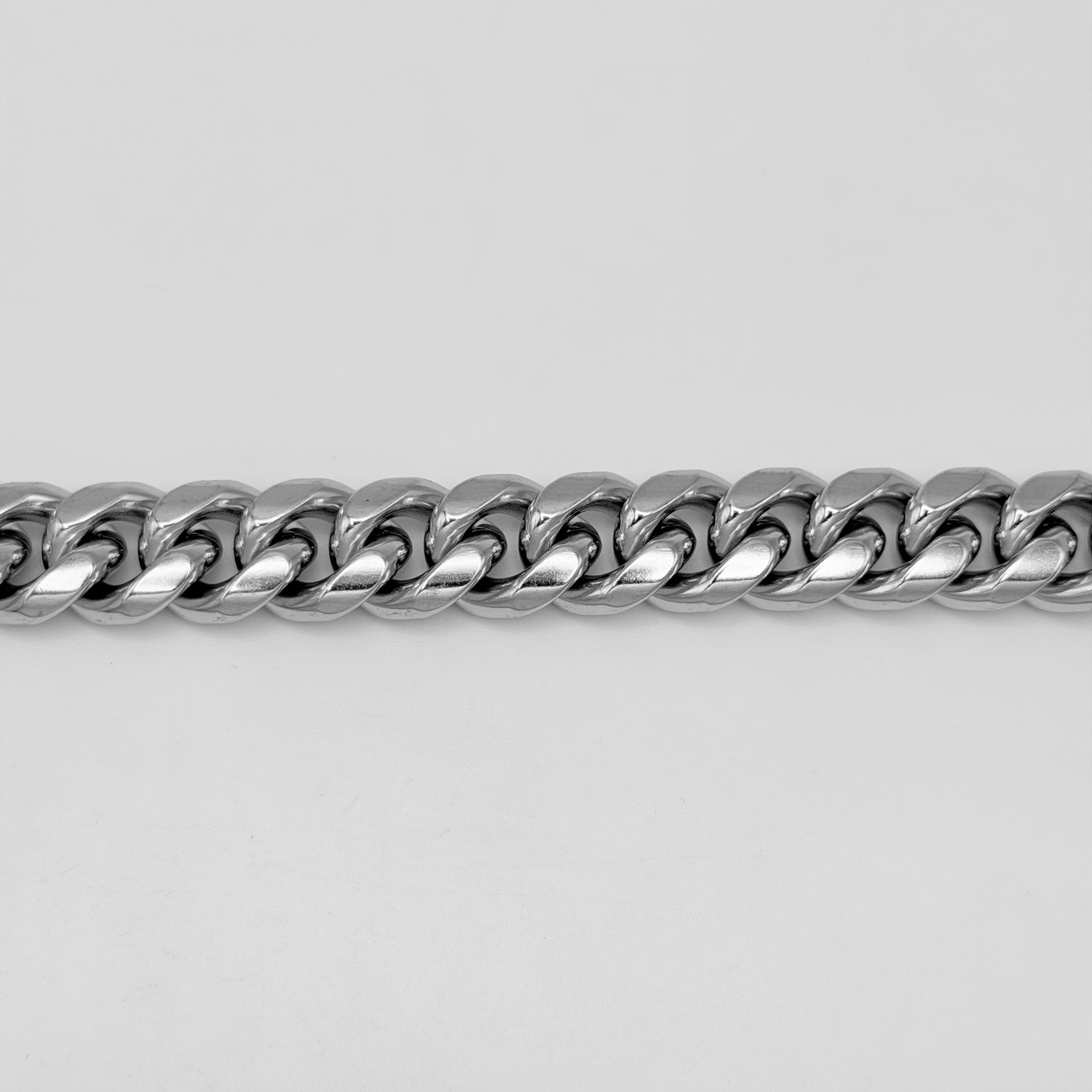 Bracelet - Stainless Steel - BLS-201 Cuban Chain
