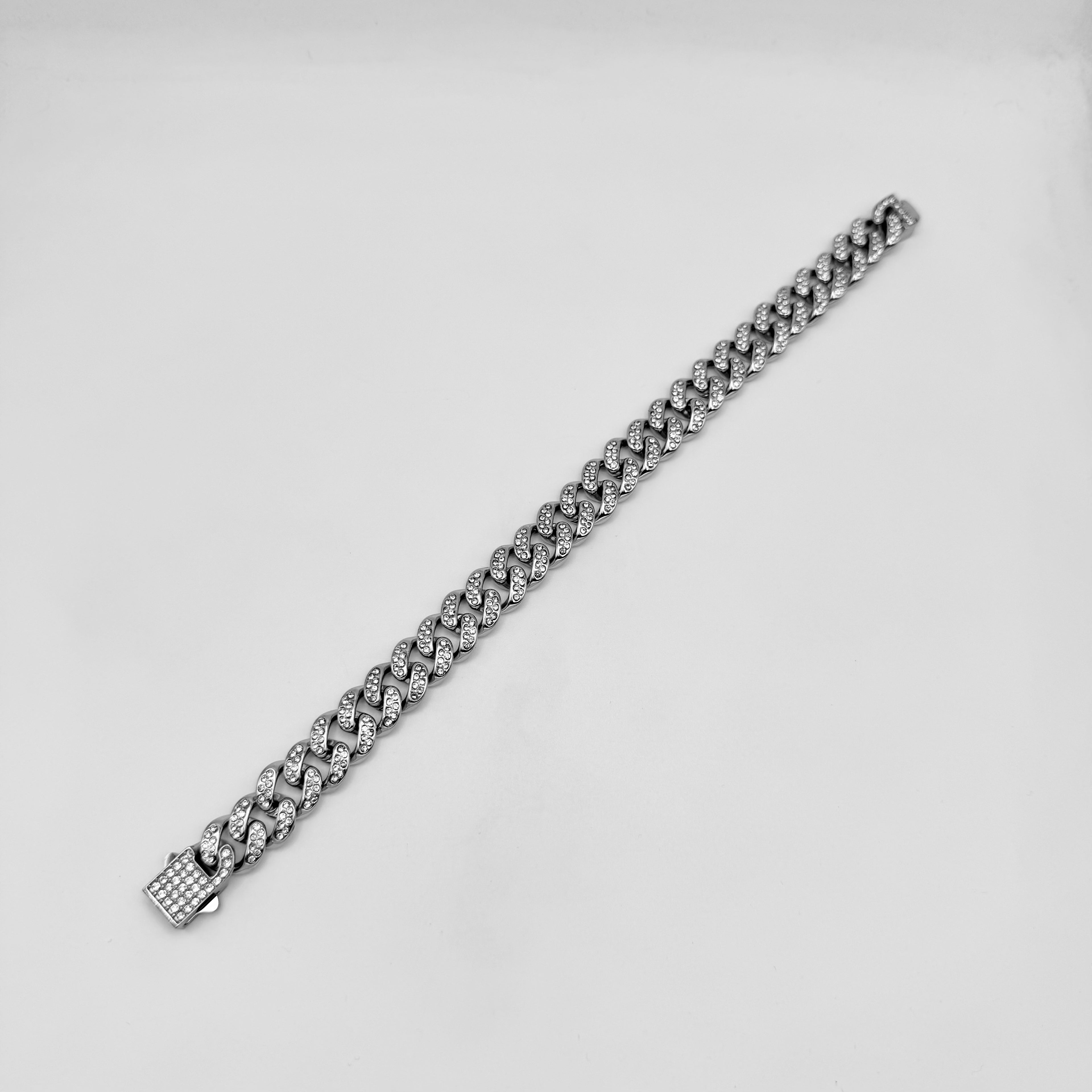 Bracelet - Stainless Steel - BLS-201 Cuban Chain