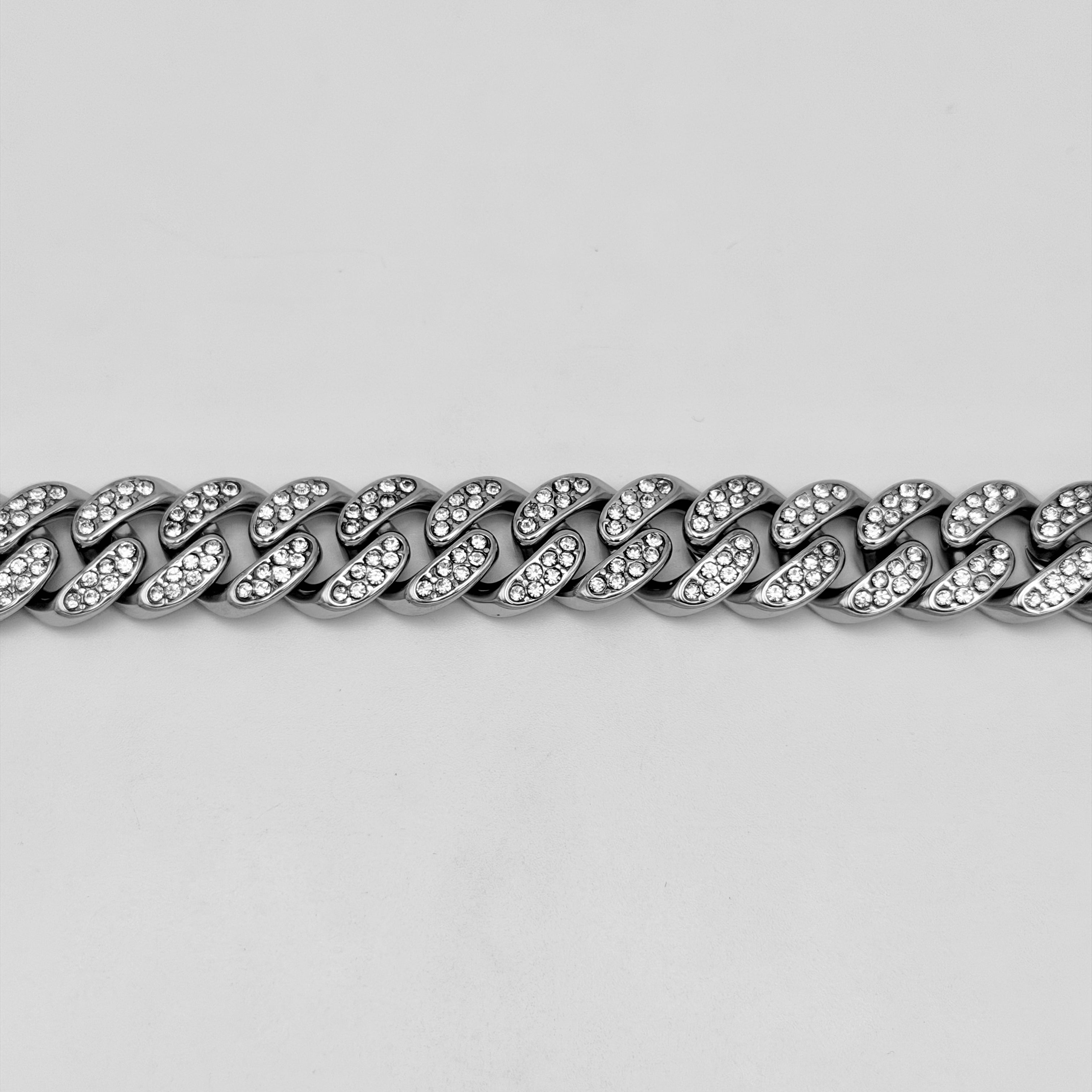 Bracelet - Stainless Steel - BLS-201 Cuban Chain