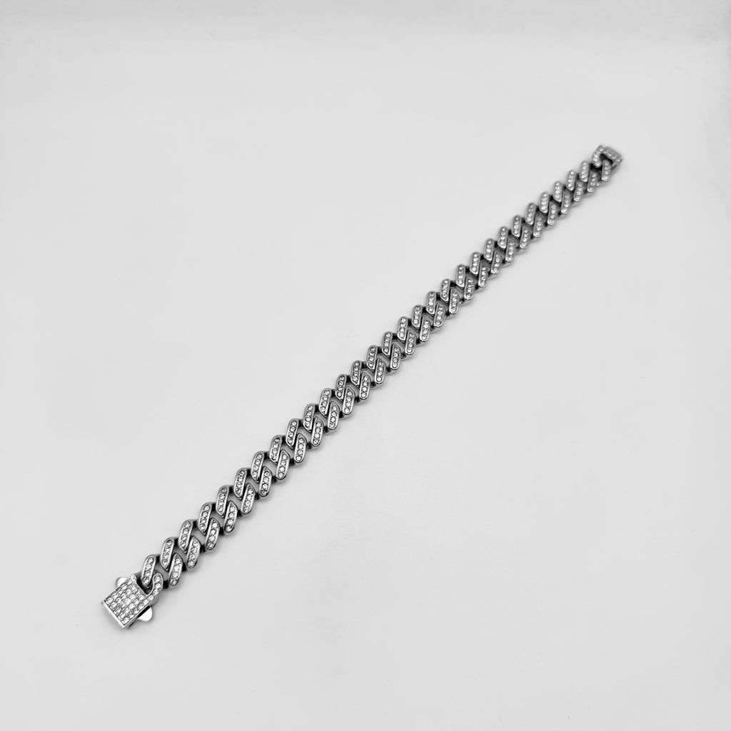 Bracelet - Stainless Steel - BLS-201 Cuban Chain