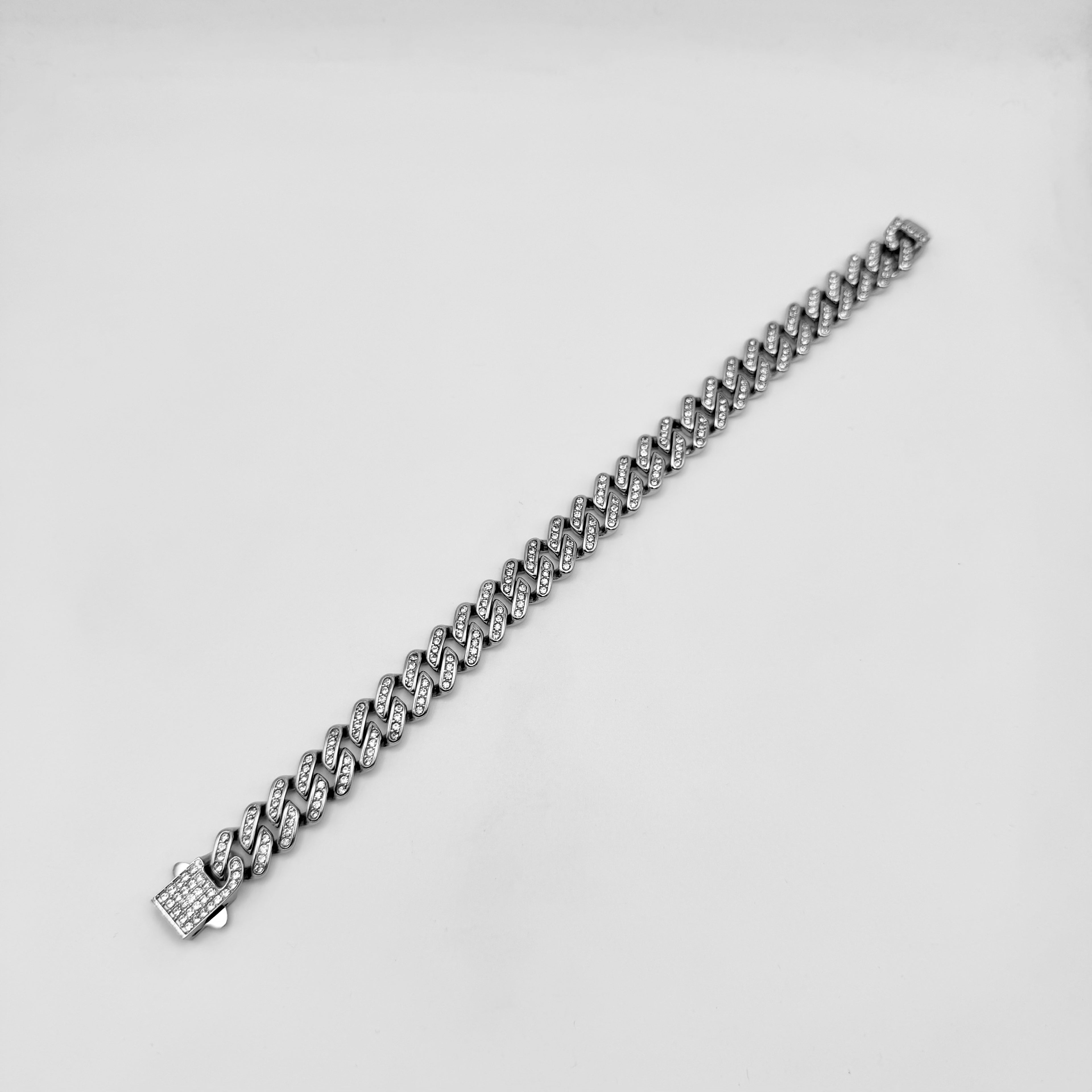 Bracelet - Stainless Steel - BLS-201 Cuban Chain