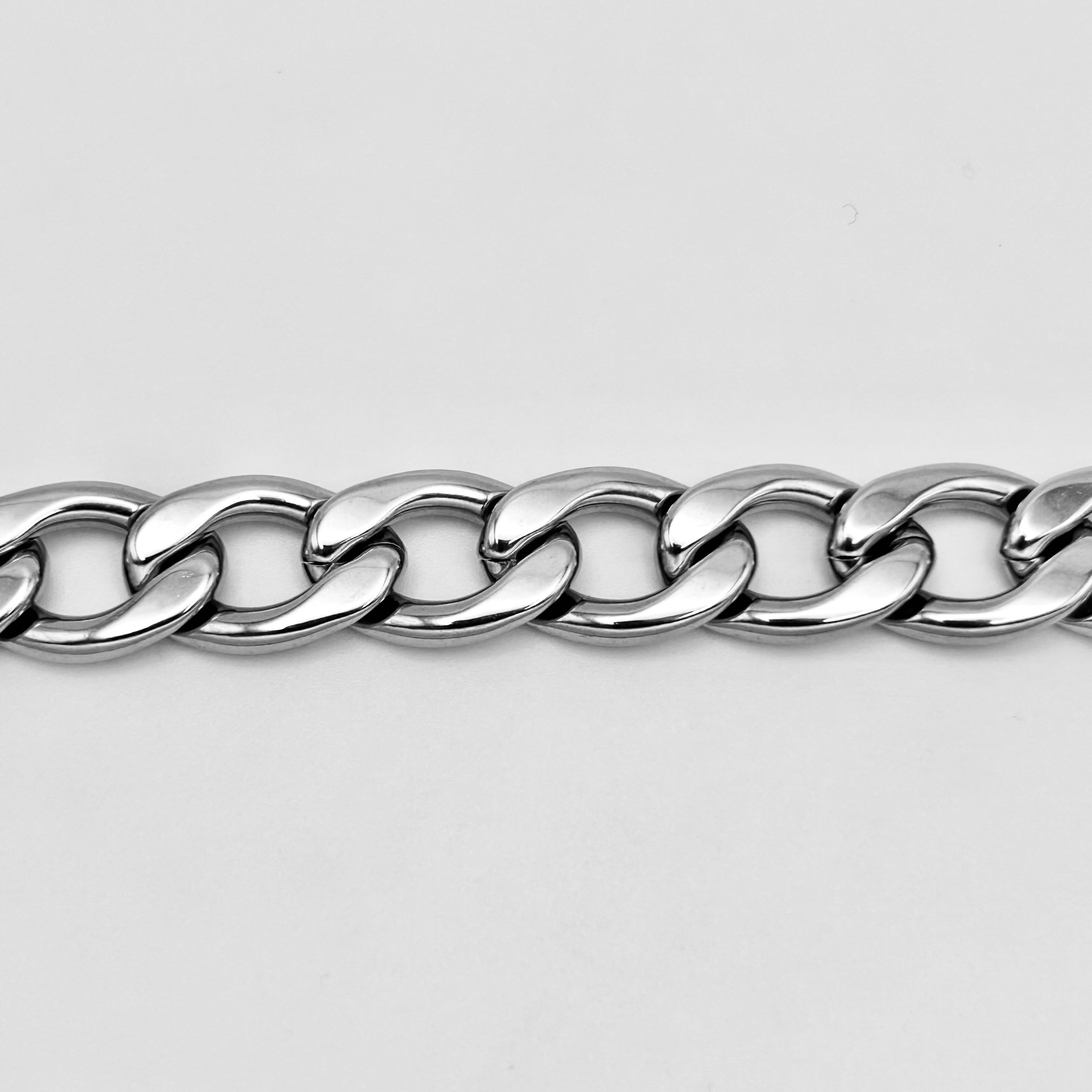 Bracelet - Stainless Steel - BLS-202 Curb Link Chain