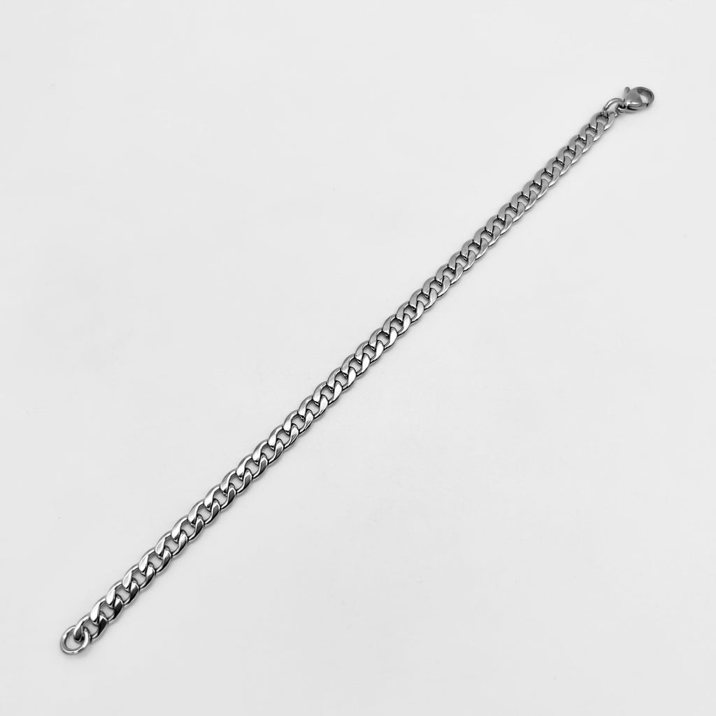 Bracelet - Stainless Steel - BLS-202 Curb Link Chain