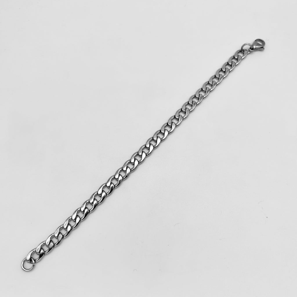 Bracelet - Stainless Steel - BLS-202 Curb Link Chain