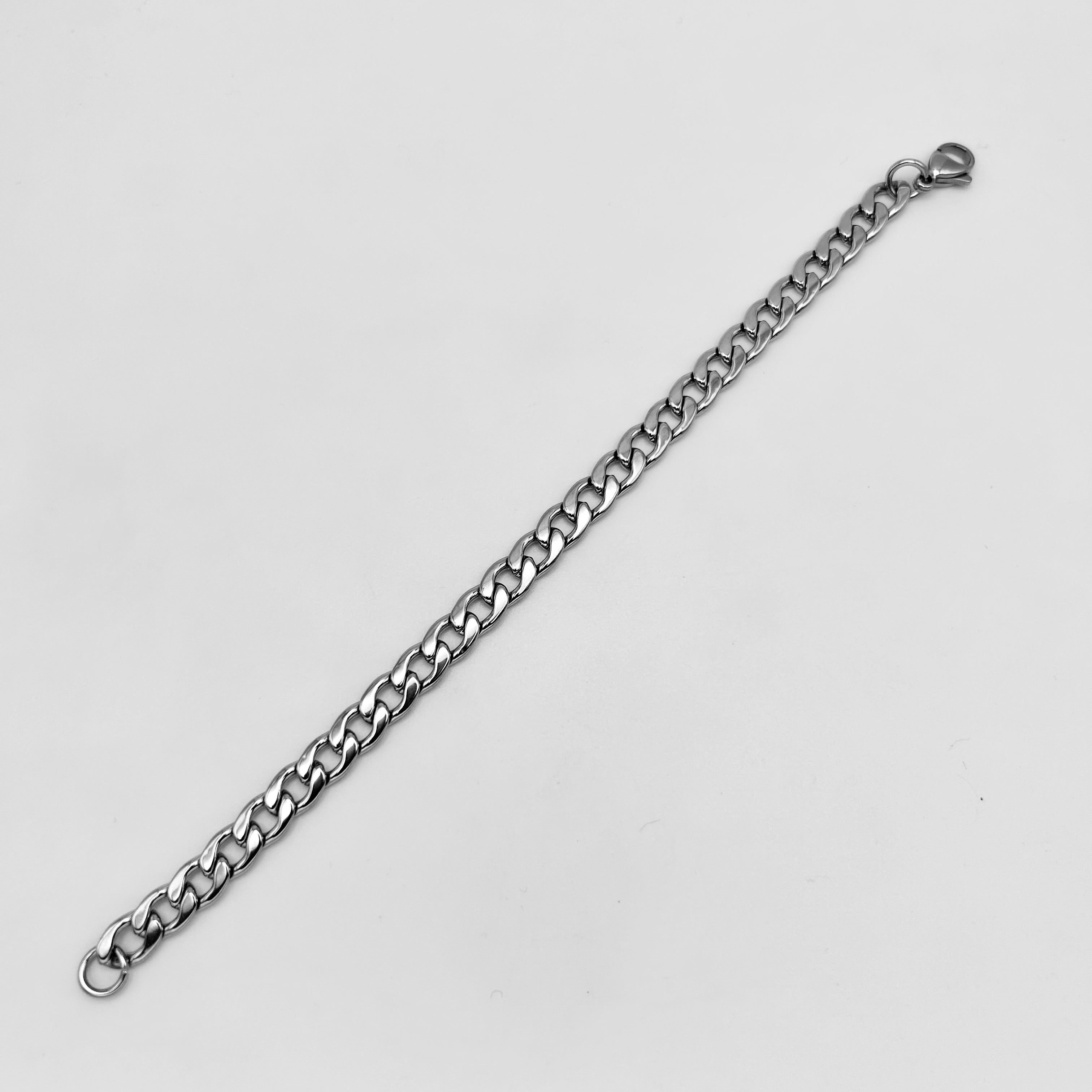 Bracelet - Stainless Steel - BLS-202 Curb Link Chain