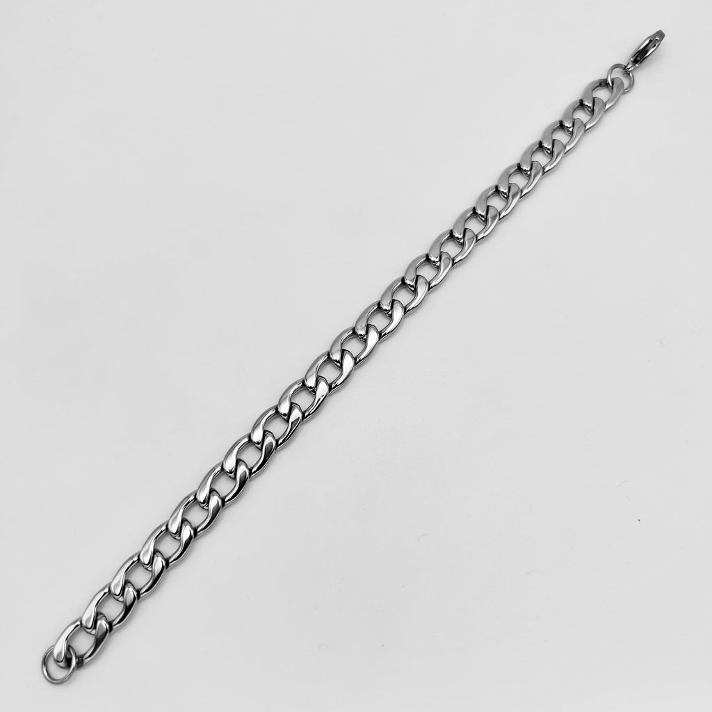 Bracelet - Stainless Steel - BLS-202 Curb Link Chain