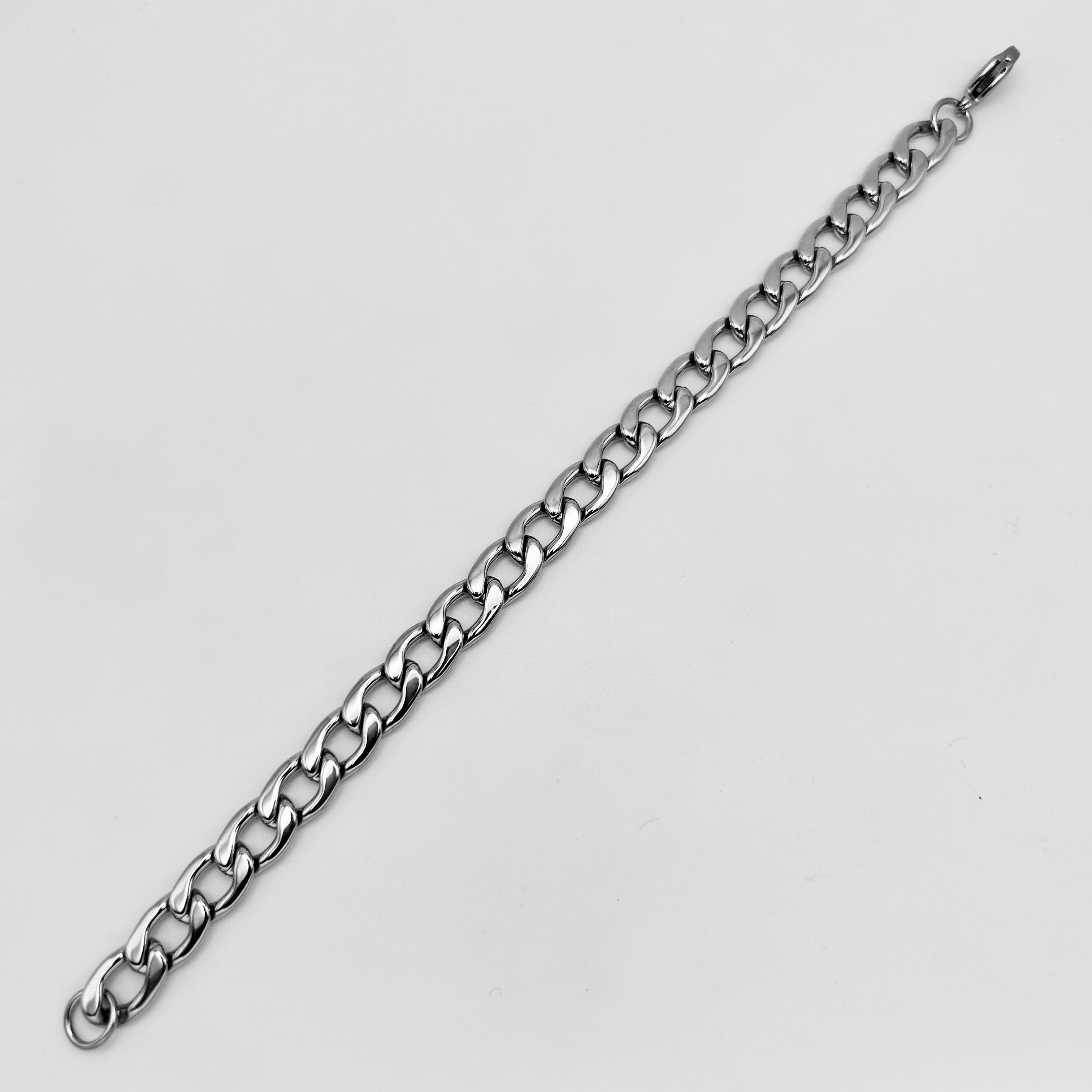 Bracelet - Stainless Steel - BLS-202 Curb Link Chain