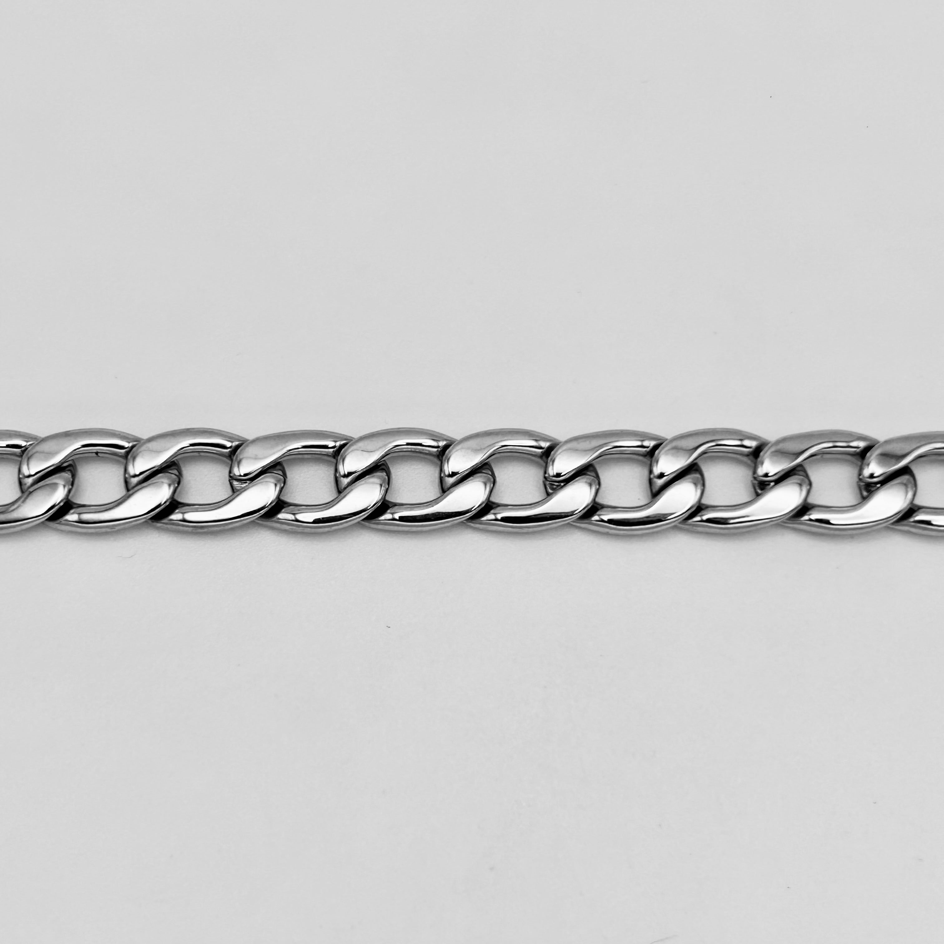 Bracelet - Stainless Steel - BLS-202 Curb Link Chain