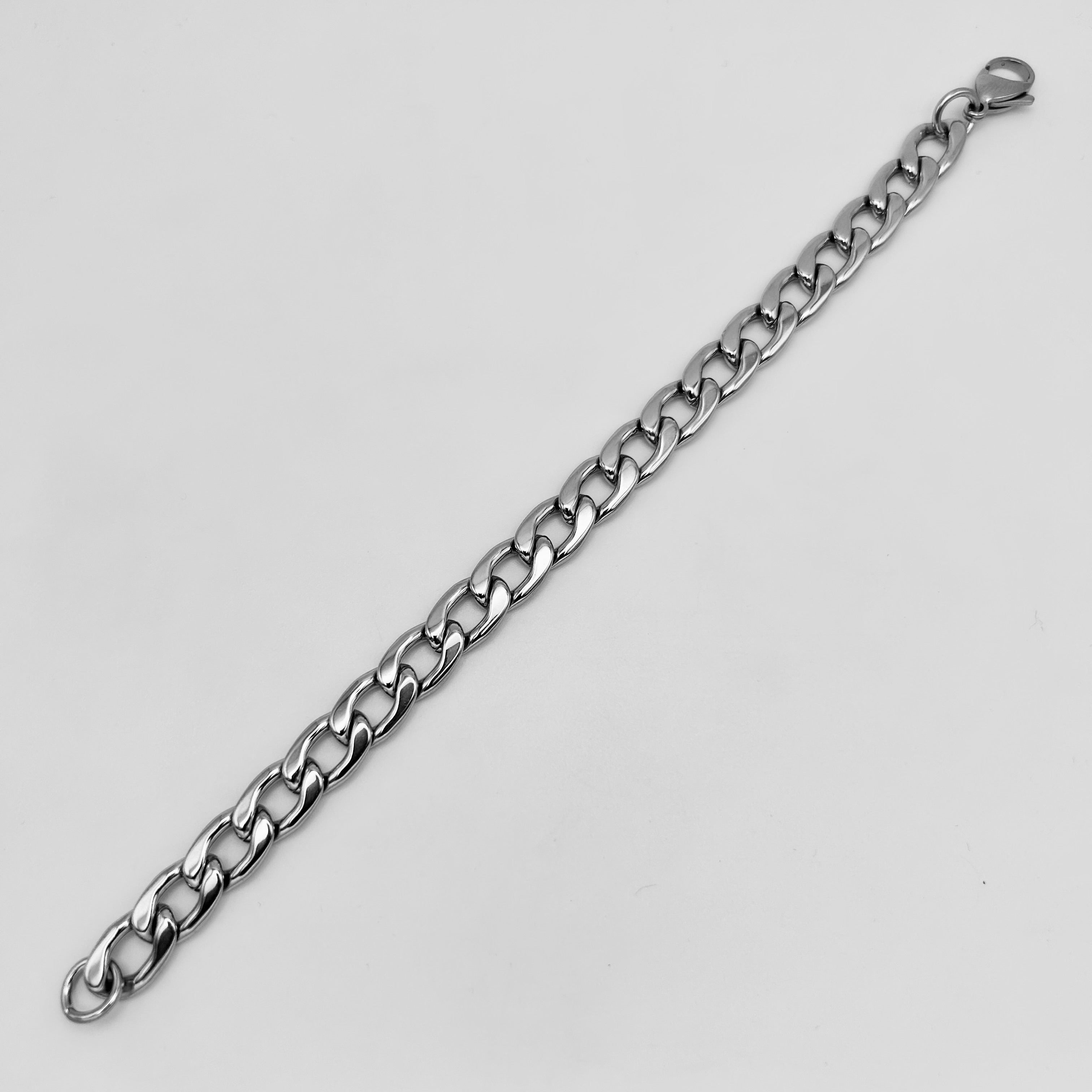 Bracelet - Stainless Steel - BLS-202 Curb Link Chain