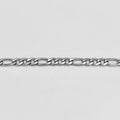 Bracelet - Stainless Steel - BLS-203 Figaro Chain