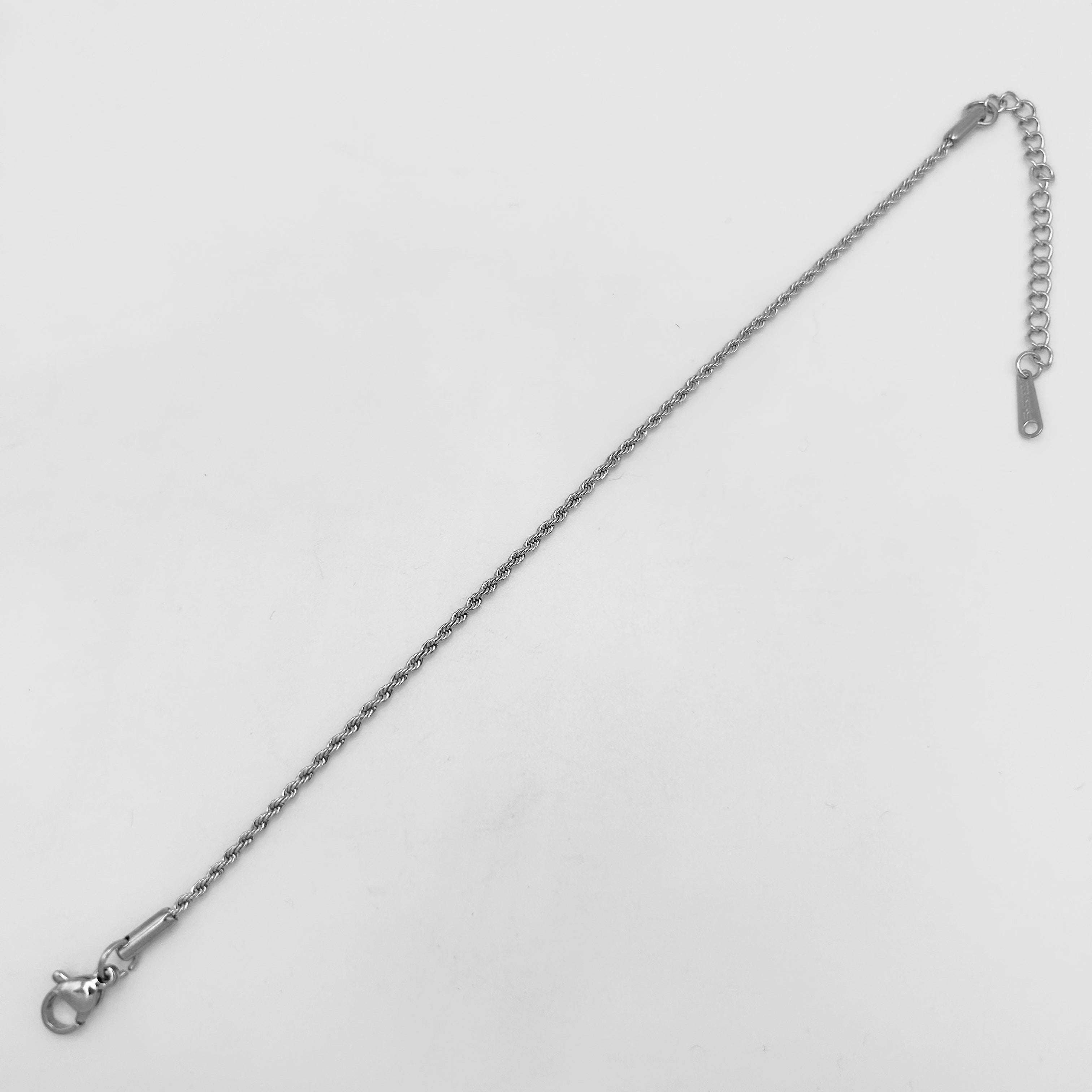 Bracelet - Stainless Steel - BLS-204 Rope Chain