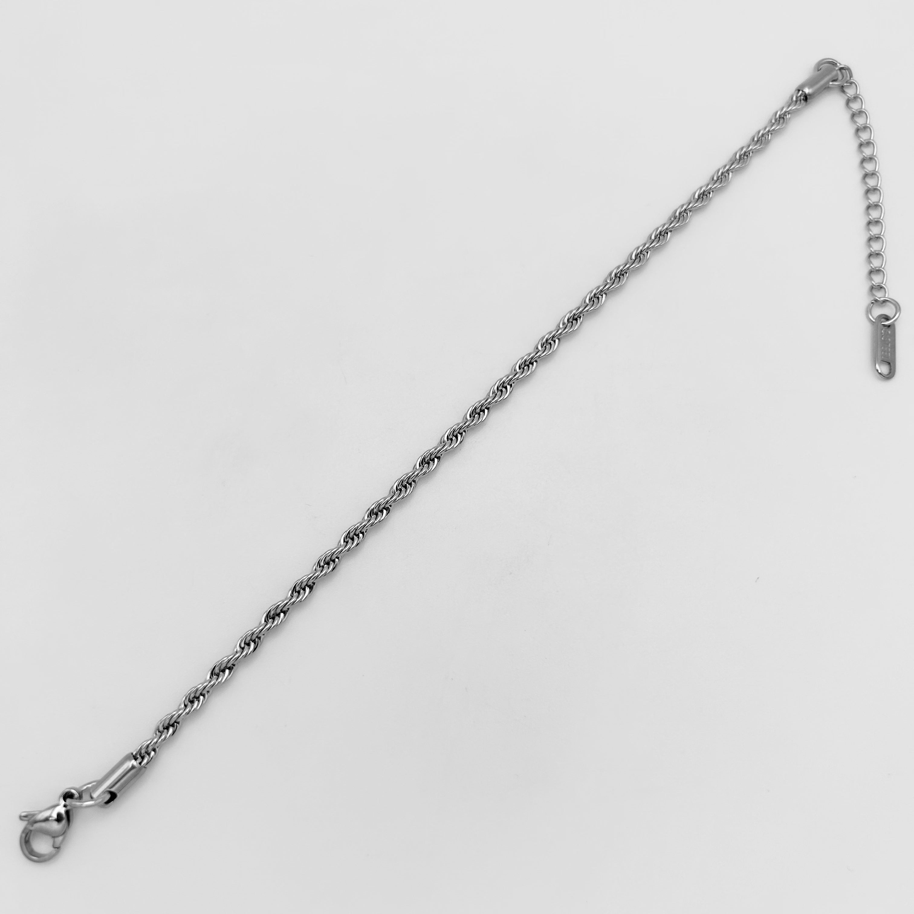 Bracelet - Stainless Steel - BLS-204 Rope Chain