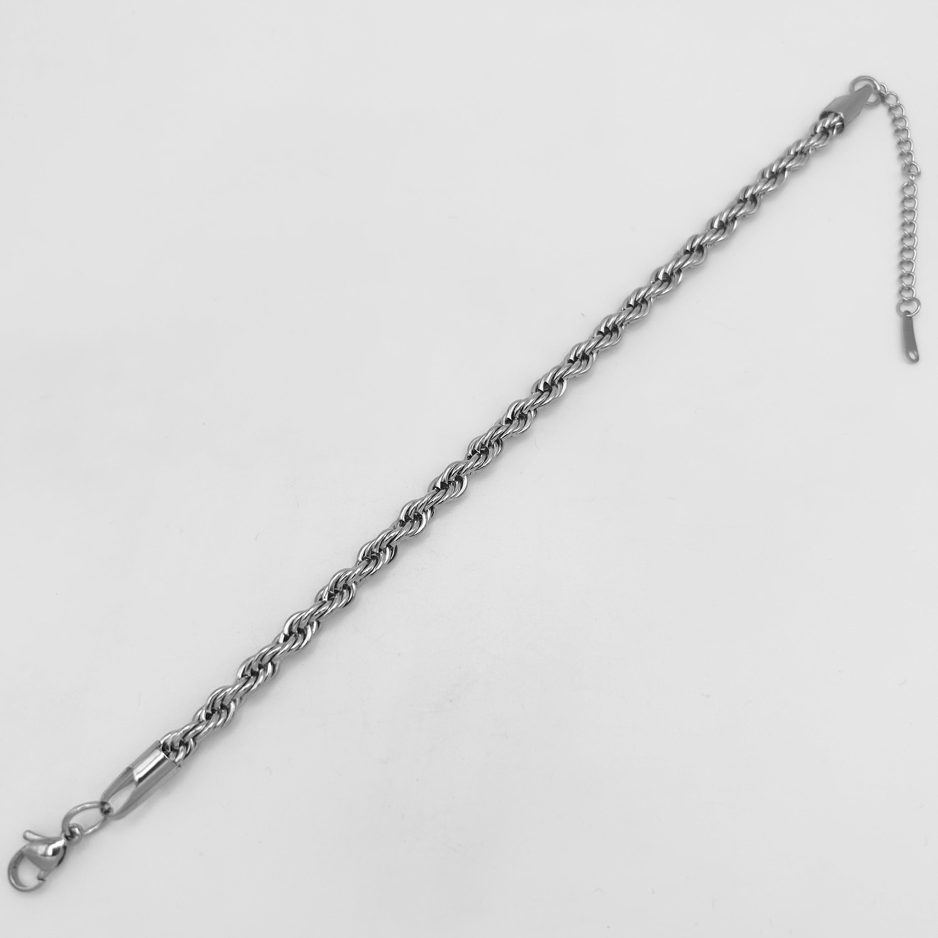 Bracelet - Stainless Steel - BLS-204 Rope Chain