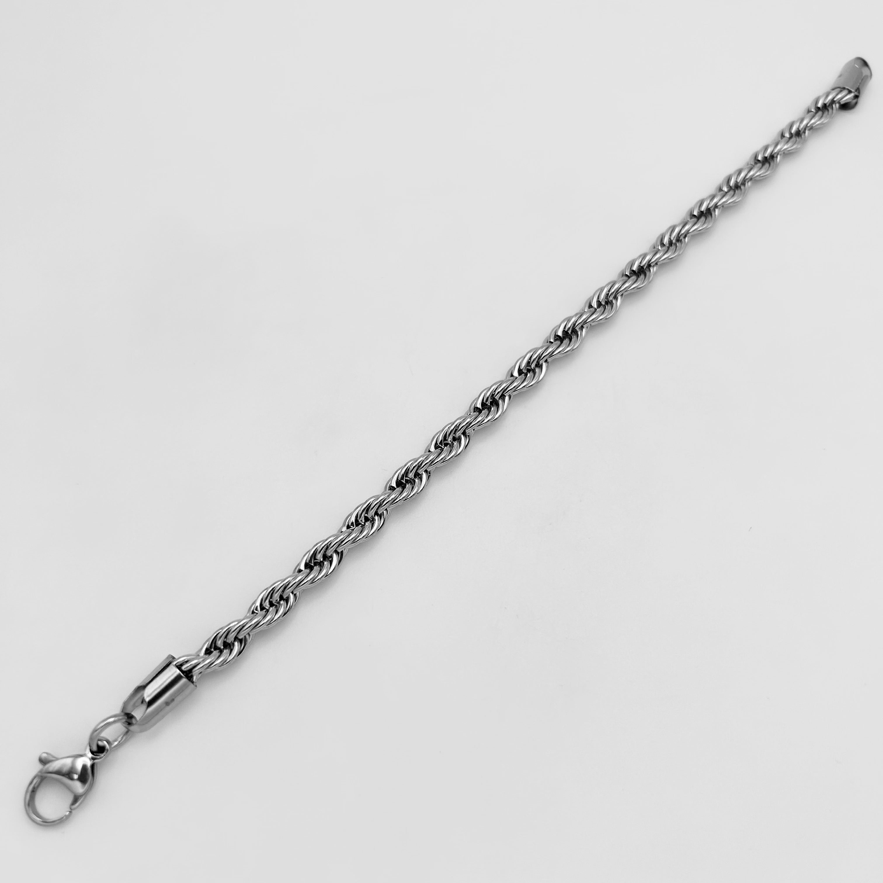 Bracelet - Stainless Steel - BLS-204 Rope Chain