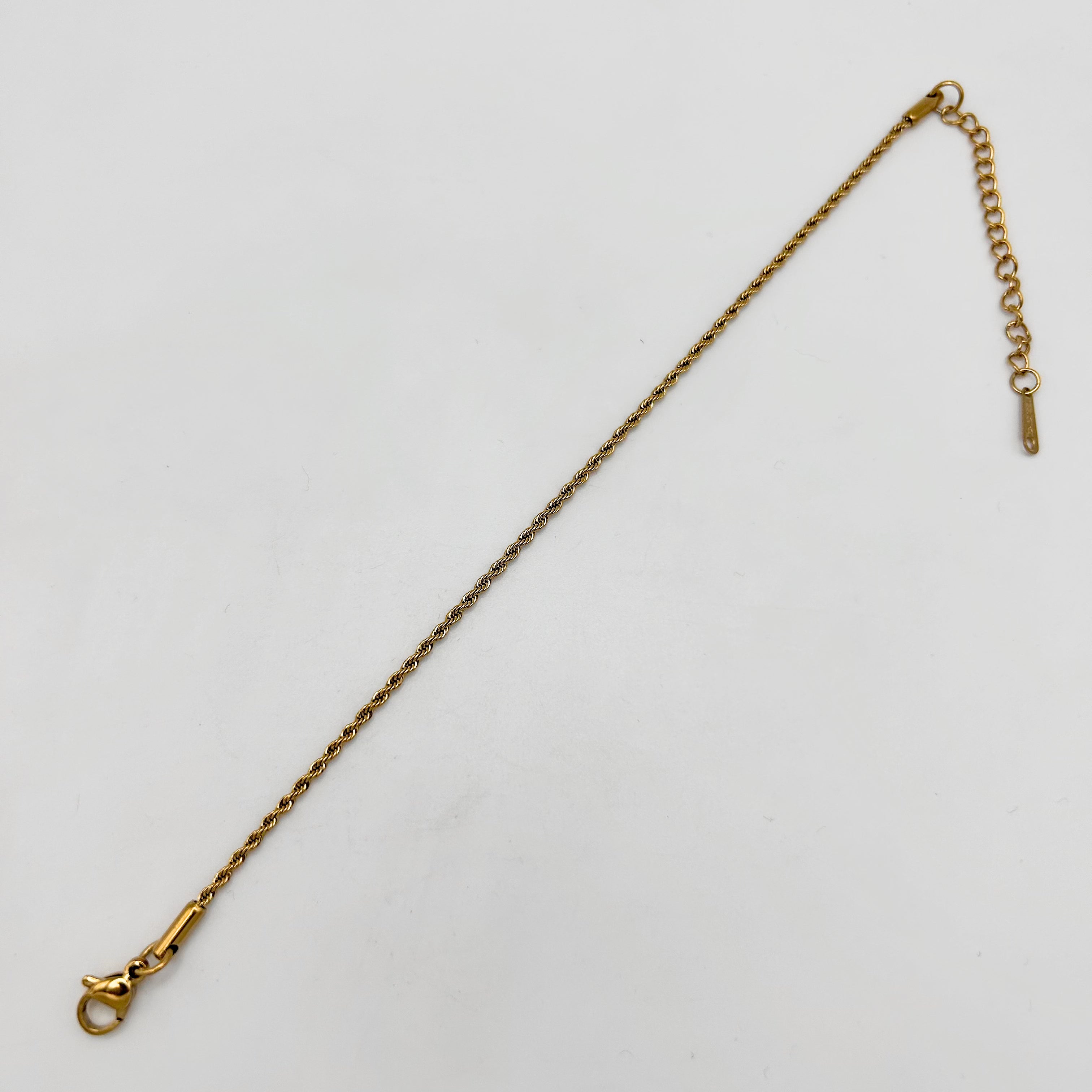 Bracelet - Stainless Steel - BLS-204 Rope Chain