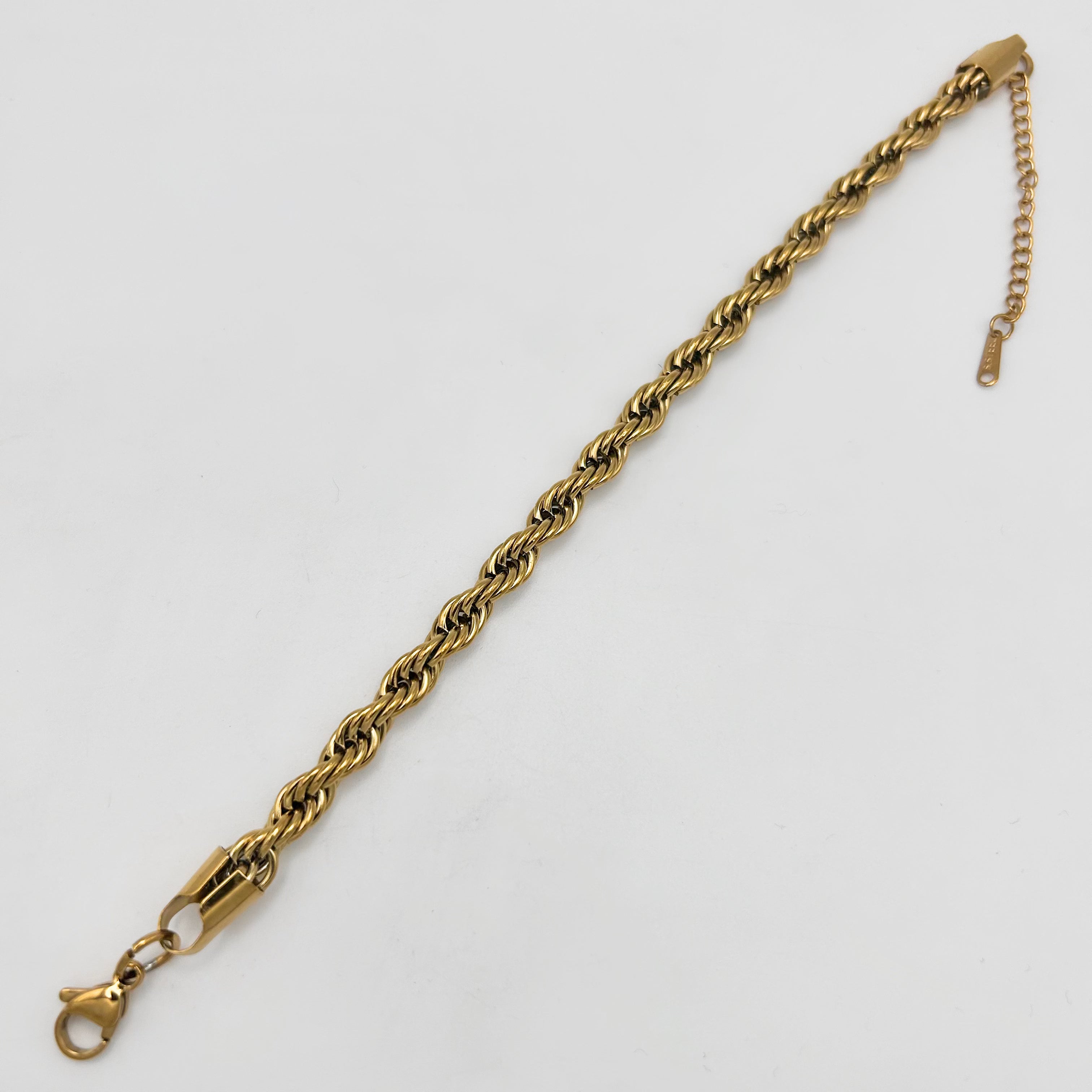 Bracelet - Stainless Steel - BLS-204 Rope Chain