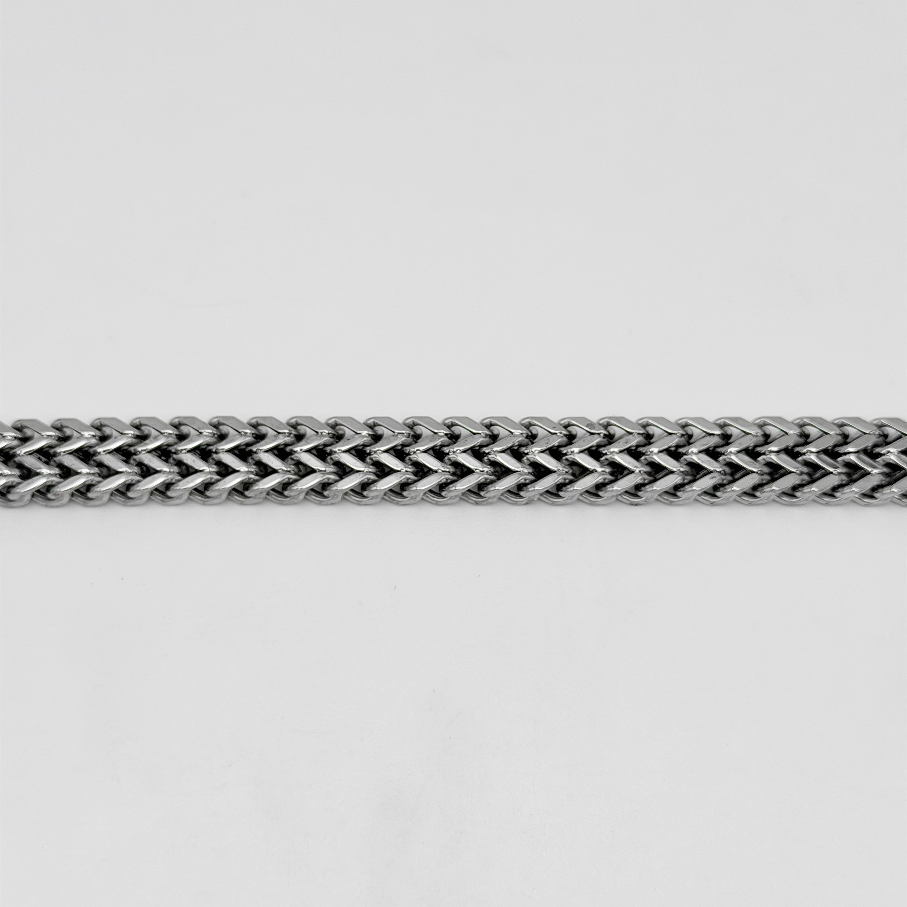 Bracelet - Stainless Steel - BLS-207 Franco Double Chain Bracelet