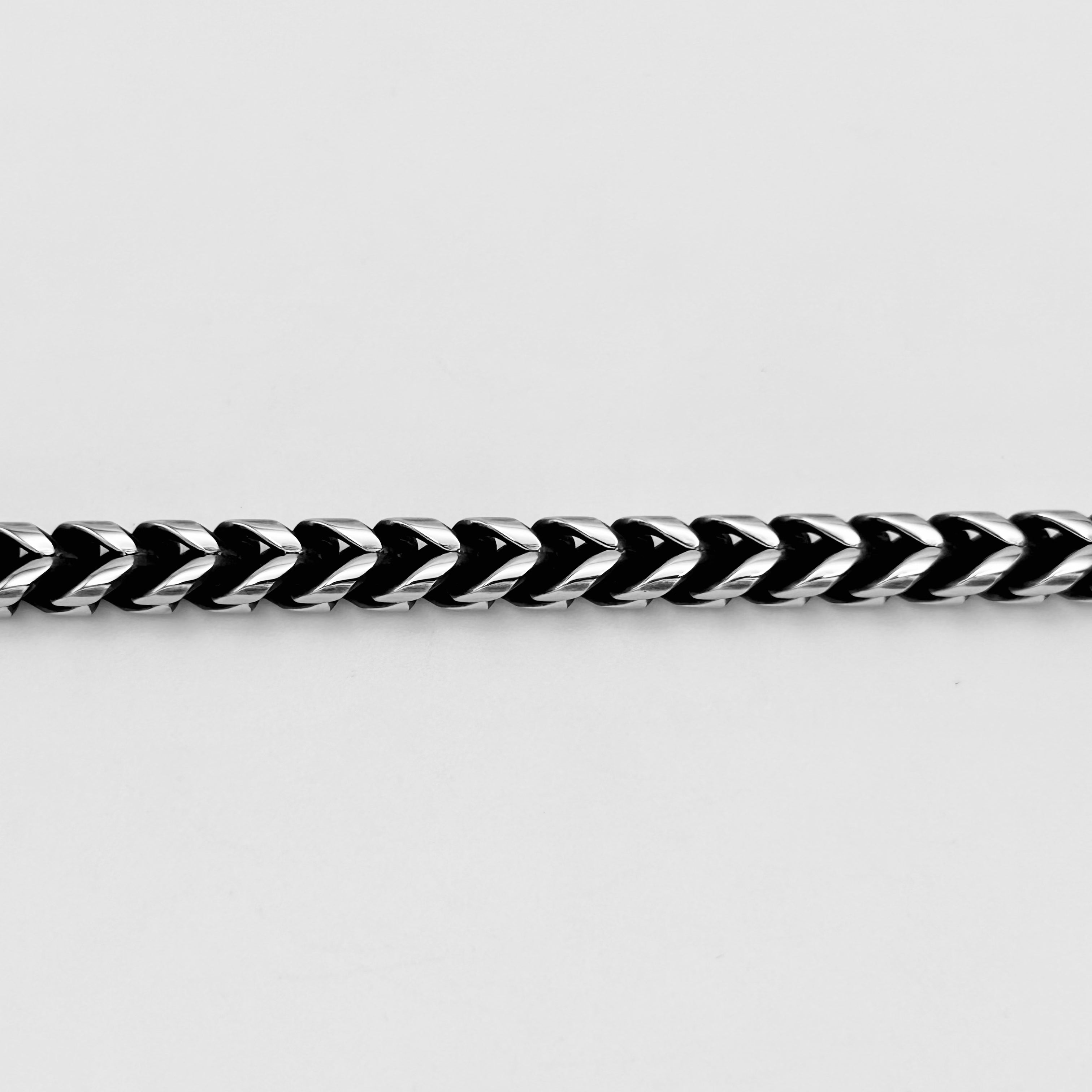 Bracelet - Stainless Steel - BLS-206 Franco Chain Bracelet