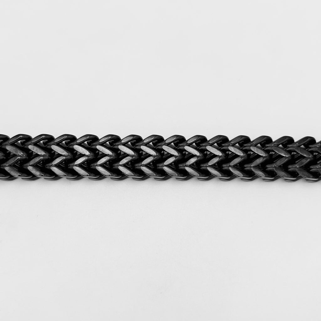 Bracelet - Stainless Steel - BLS-207 Franco Double Chain Bracelet