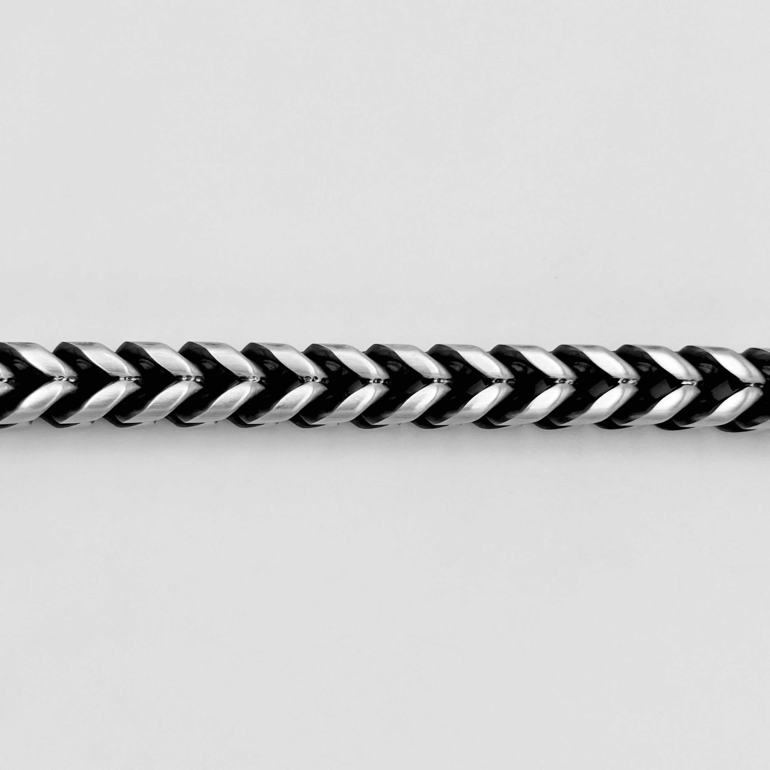 Bracelet - Stainless Steel - BLS-206 Franco Chain Bracelet