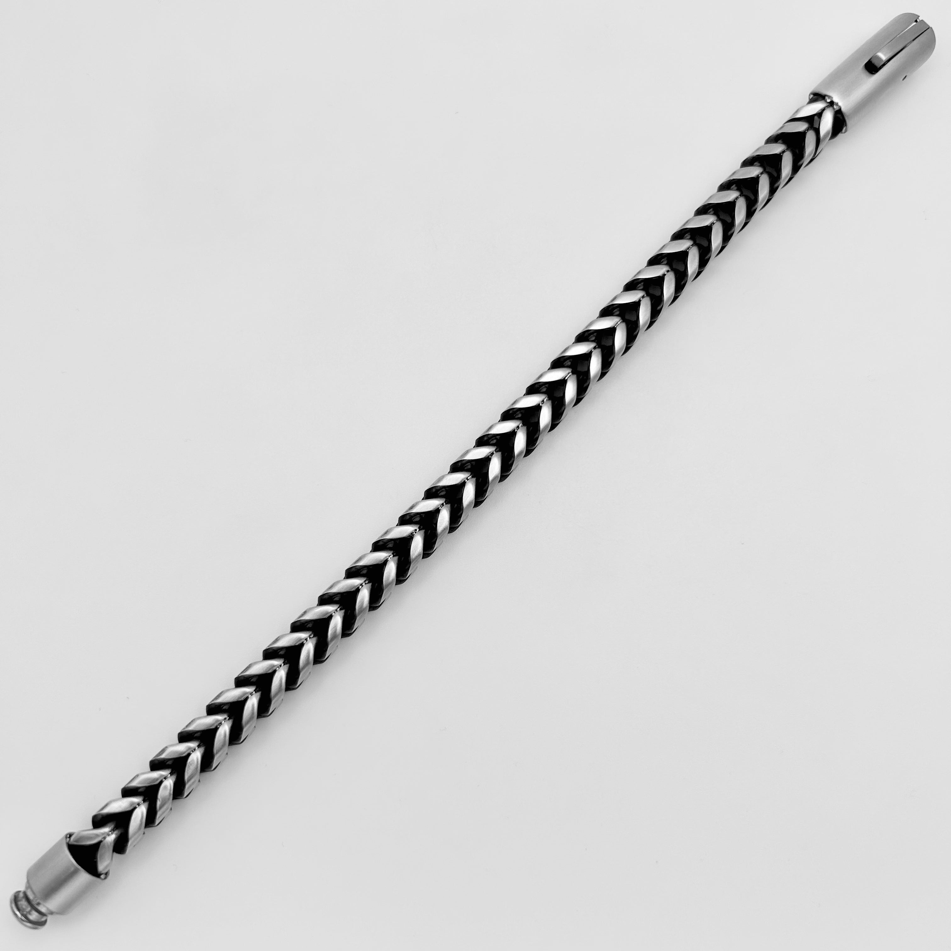 Bracelet - Stainless Steel - BLS-206 Franco Chain Bracelet