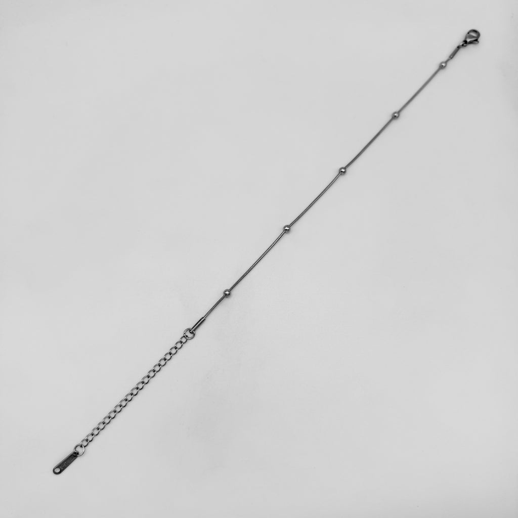Bracelet - Stainless Steel - BLS-208 Round Snake Ball Chain