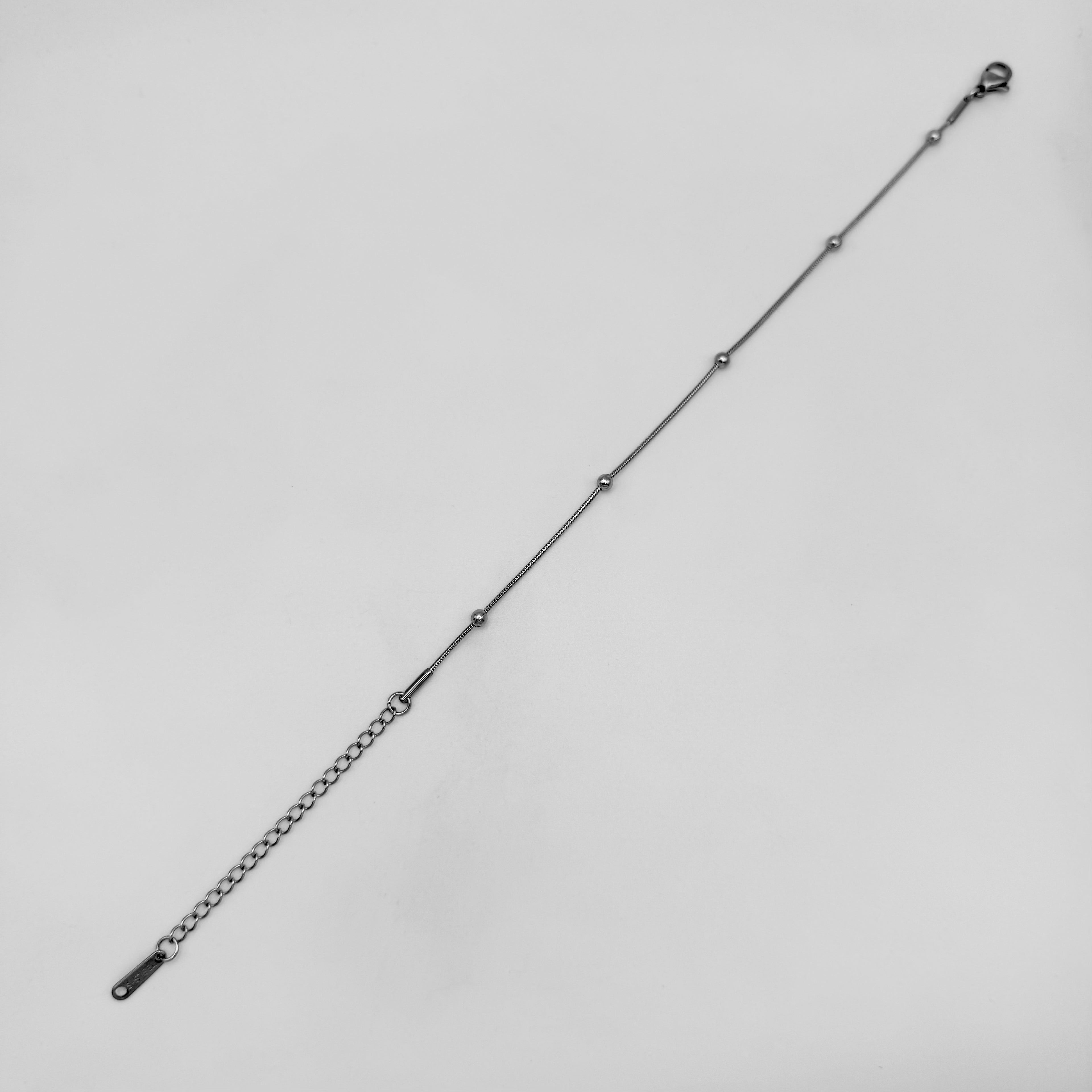 Bracelet - Stainless Steel - BLS-208 Round Snake Ball Chain