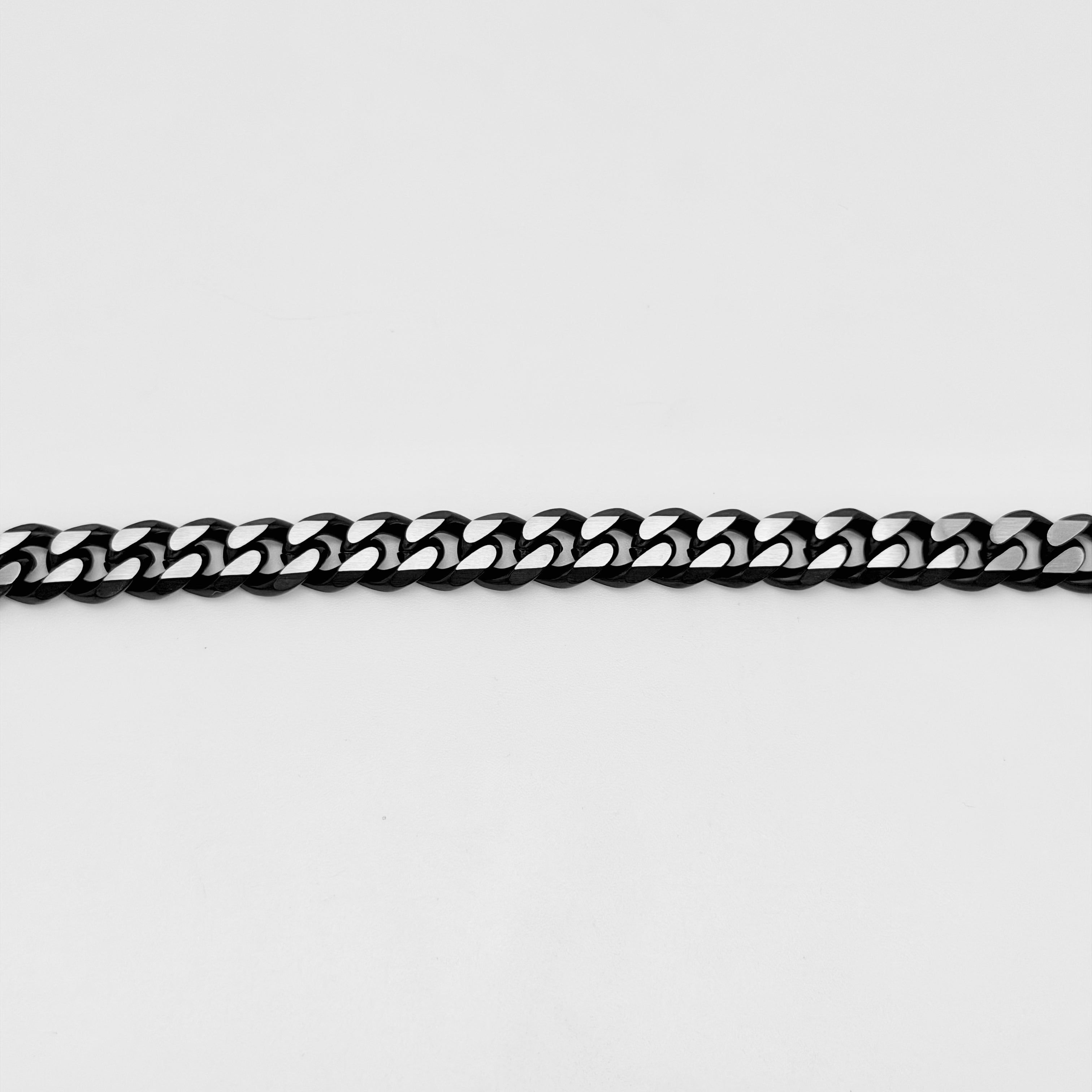 Bracelet - Stainless Steel - BLS-213 Cuban Cut Bracelet