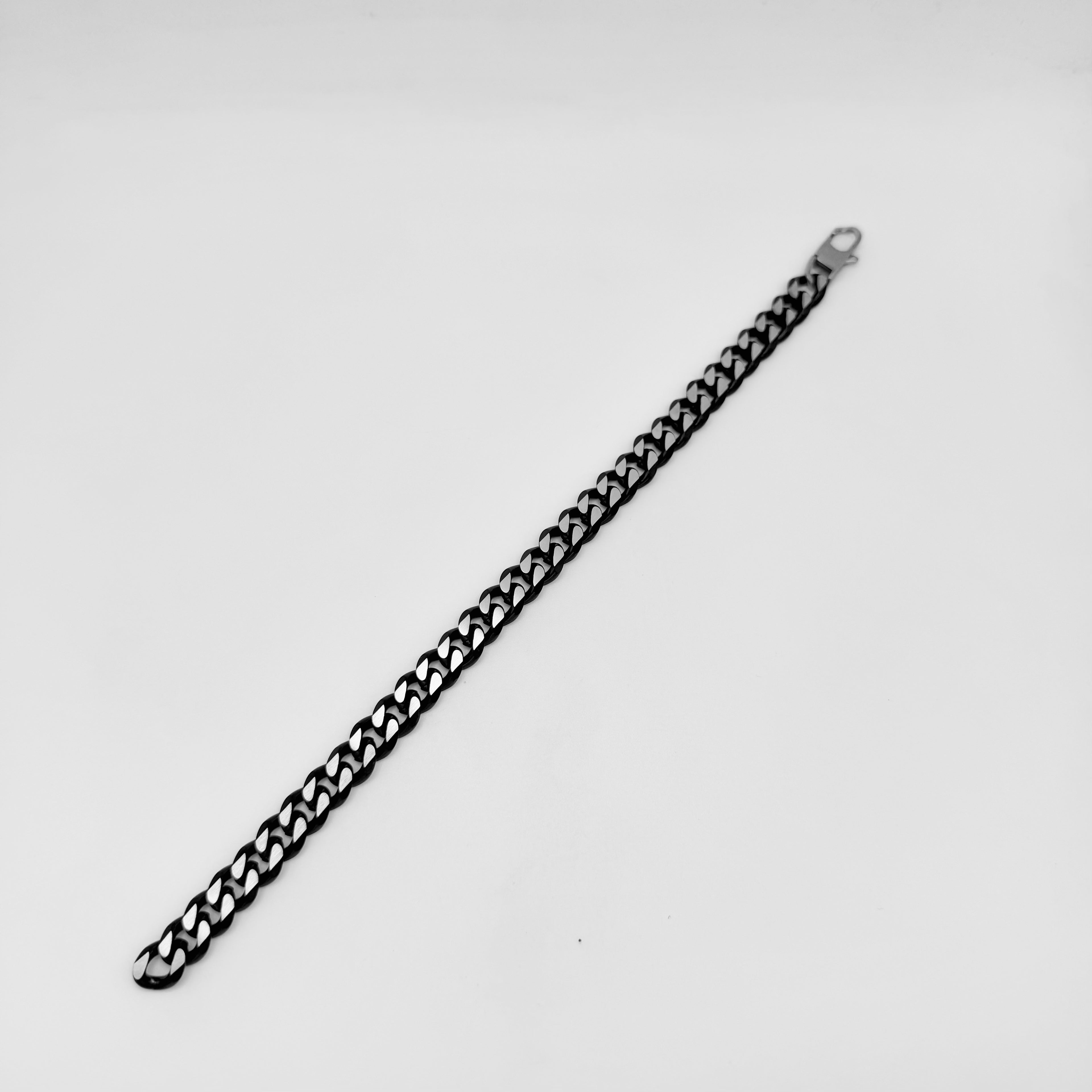 Bracelet - Stainless Steel - BLS-213 Cuban Cut Bracelet