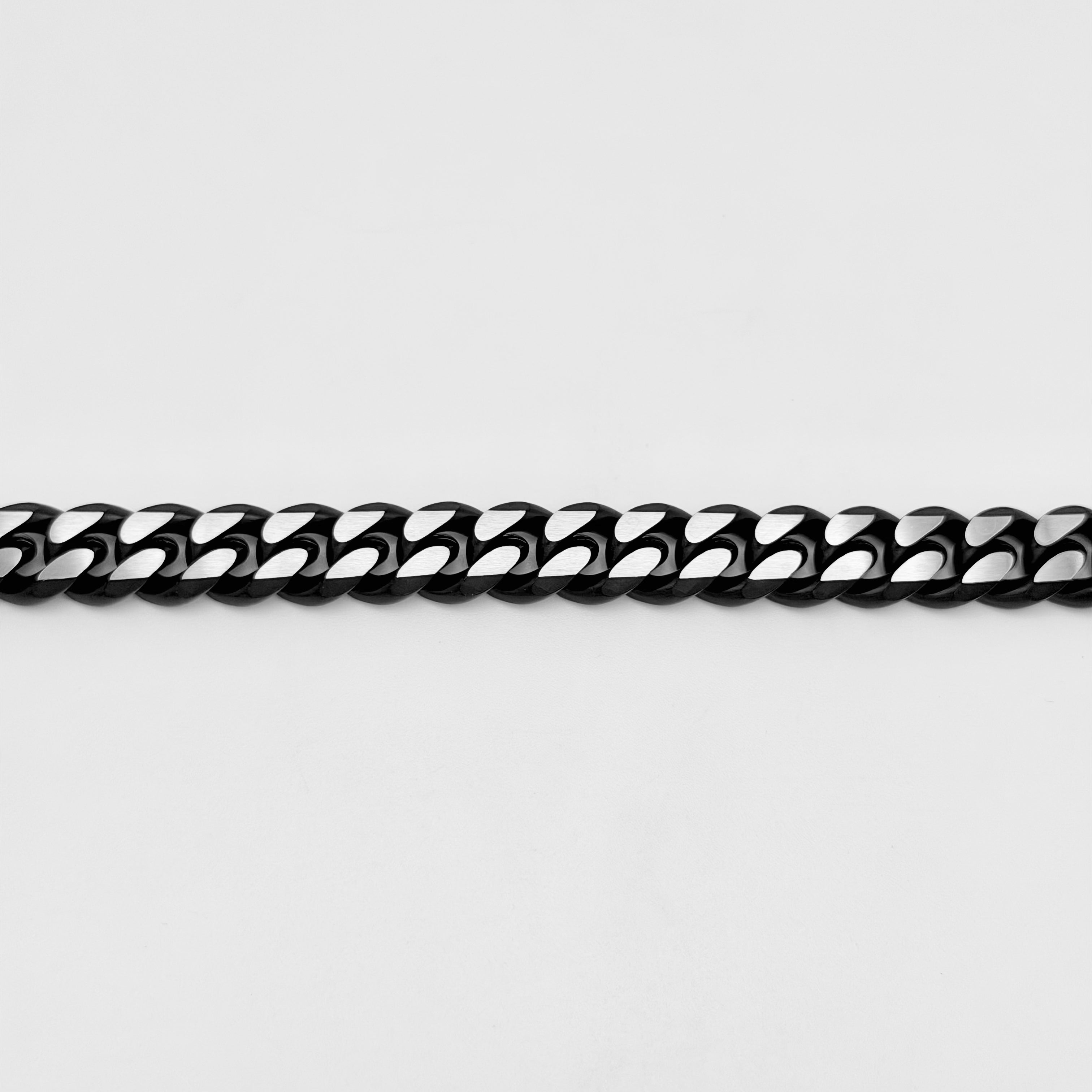 Bracelet - Stainless Steel - BLS-213 Cuban Cut Bracelet