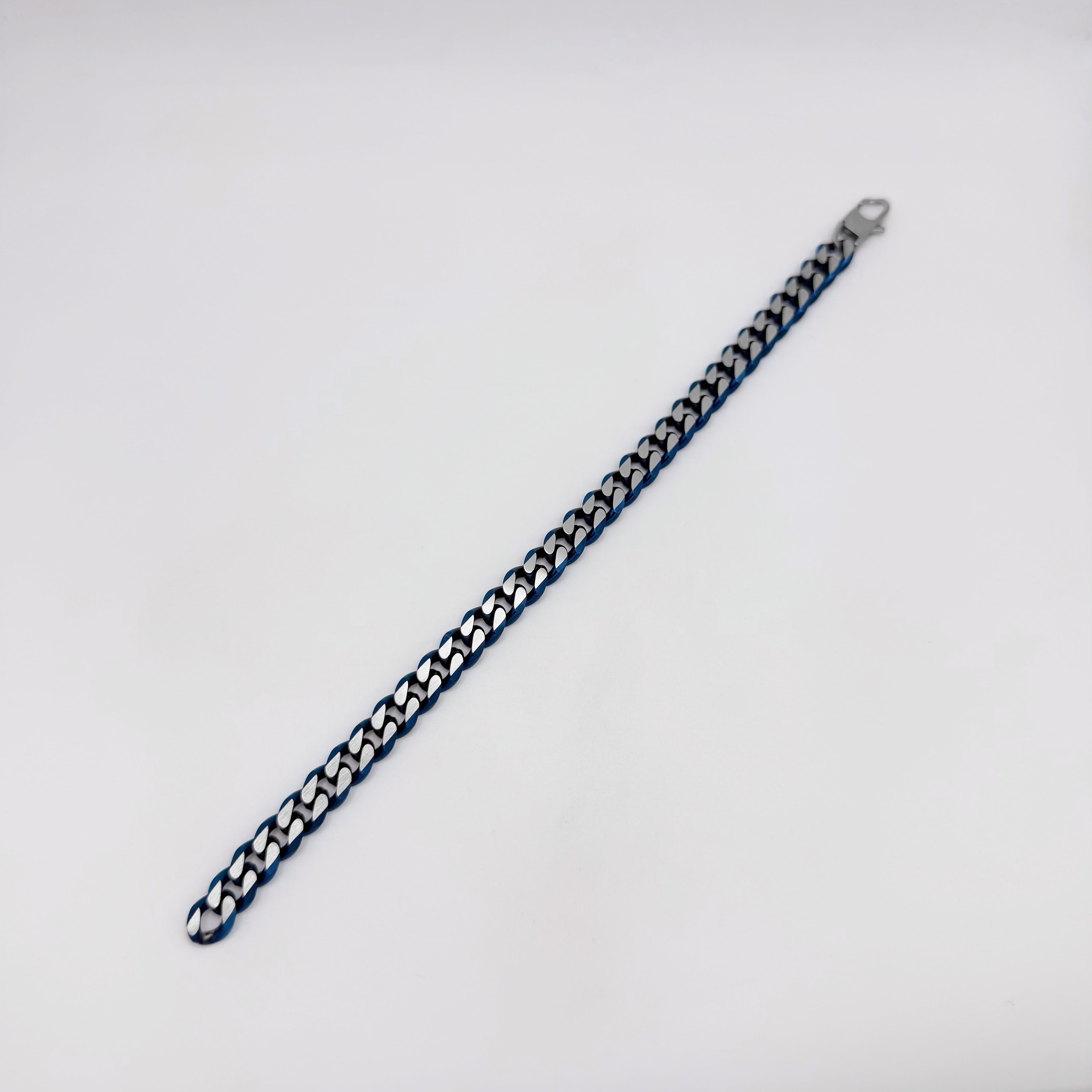 Bracelet - Stainless Steel - BLS-213 Cuban Cut Bracelet