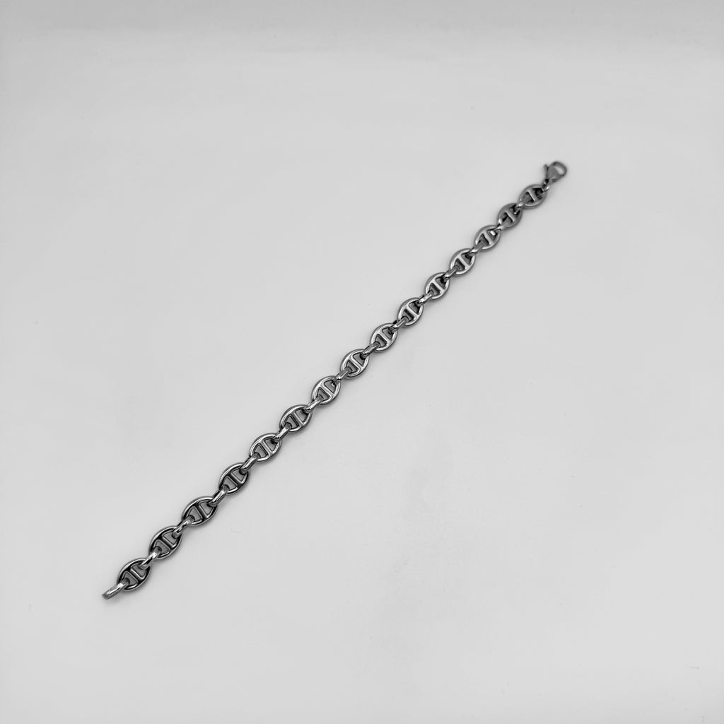 Bracelet - Stainless Steel - BLS-217 Horsebit Link Bracelet