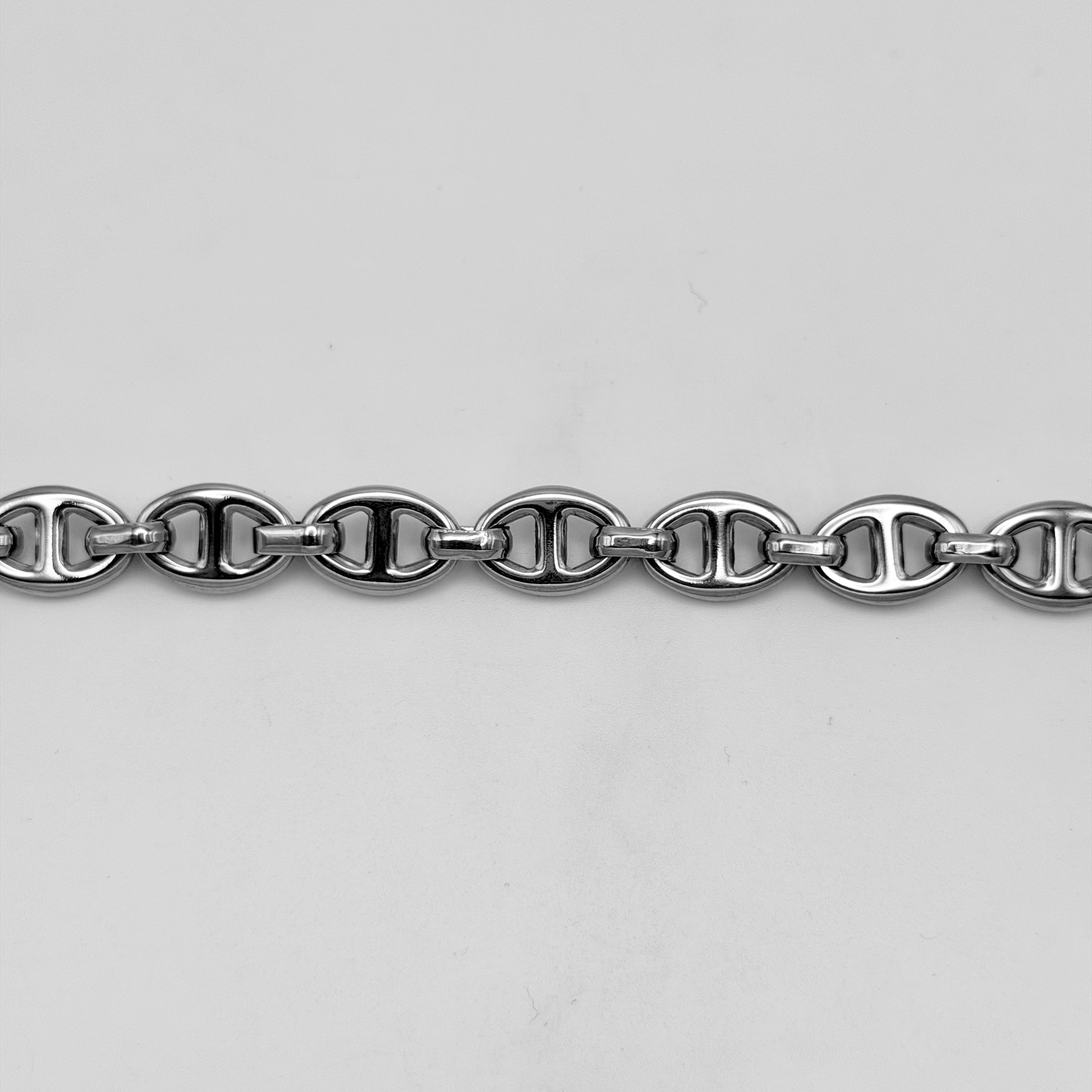 Bracelet - Stainless Steel - BLS-217 Horsebit Link Bracelet