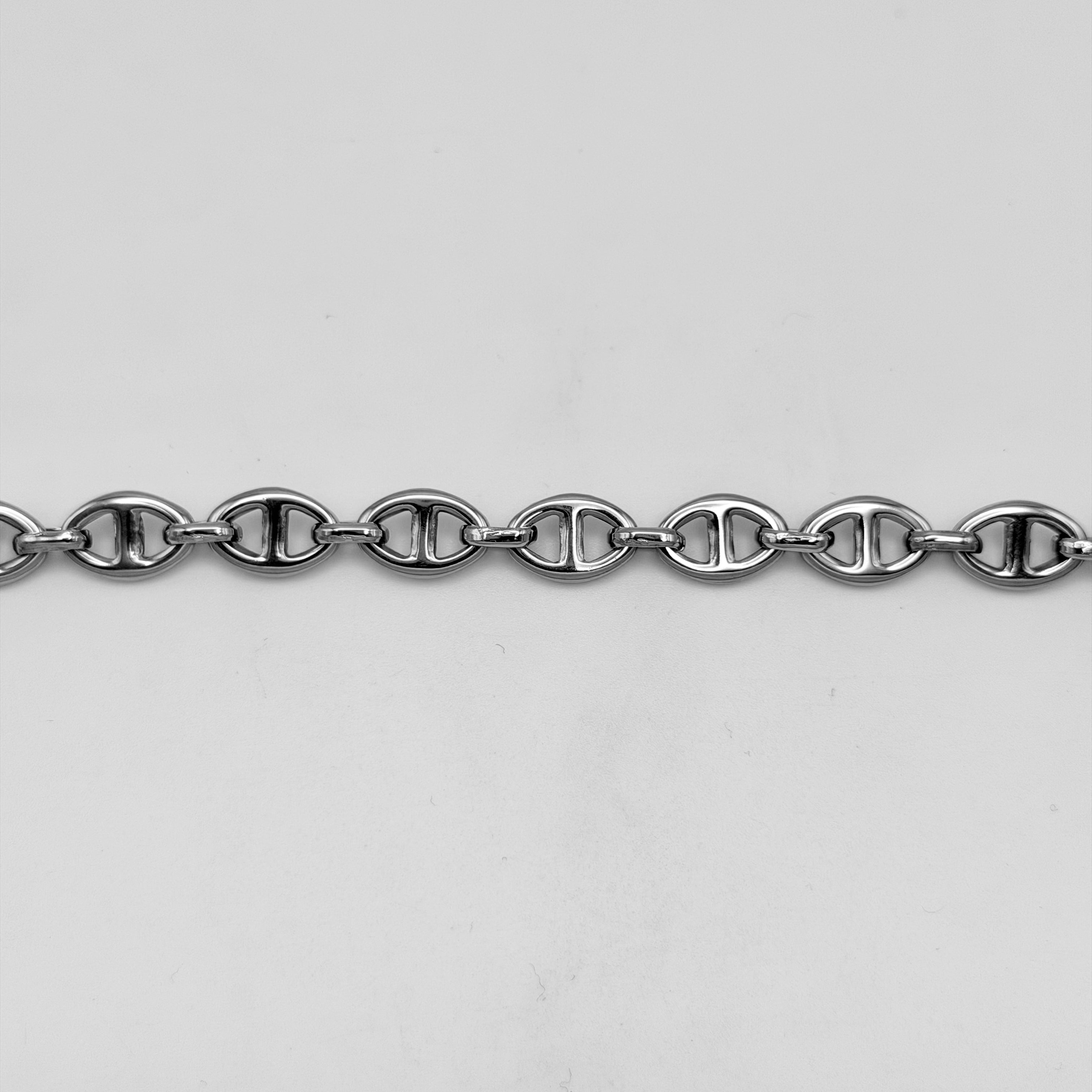 Bracelet - Stainless Steel - BLS-217 Horsebit Link Bracelet