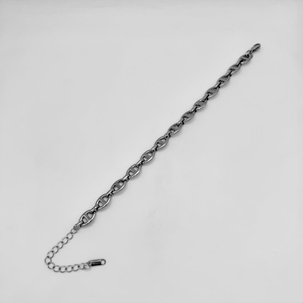 Bracelet - Stainless Steel - BLS-217 Horsebit Link Bracelet