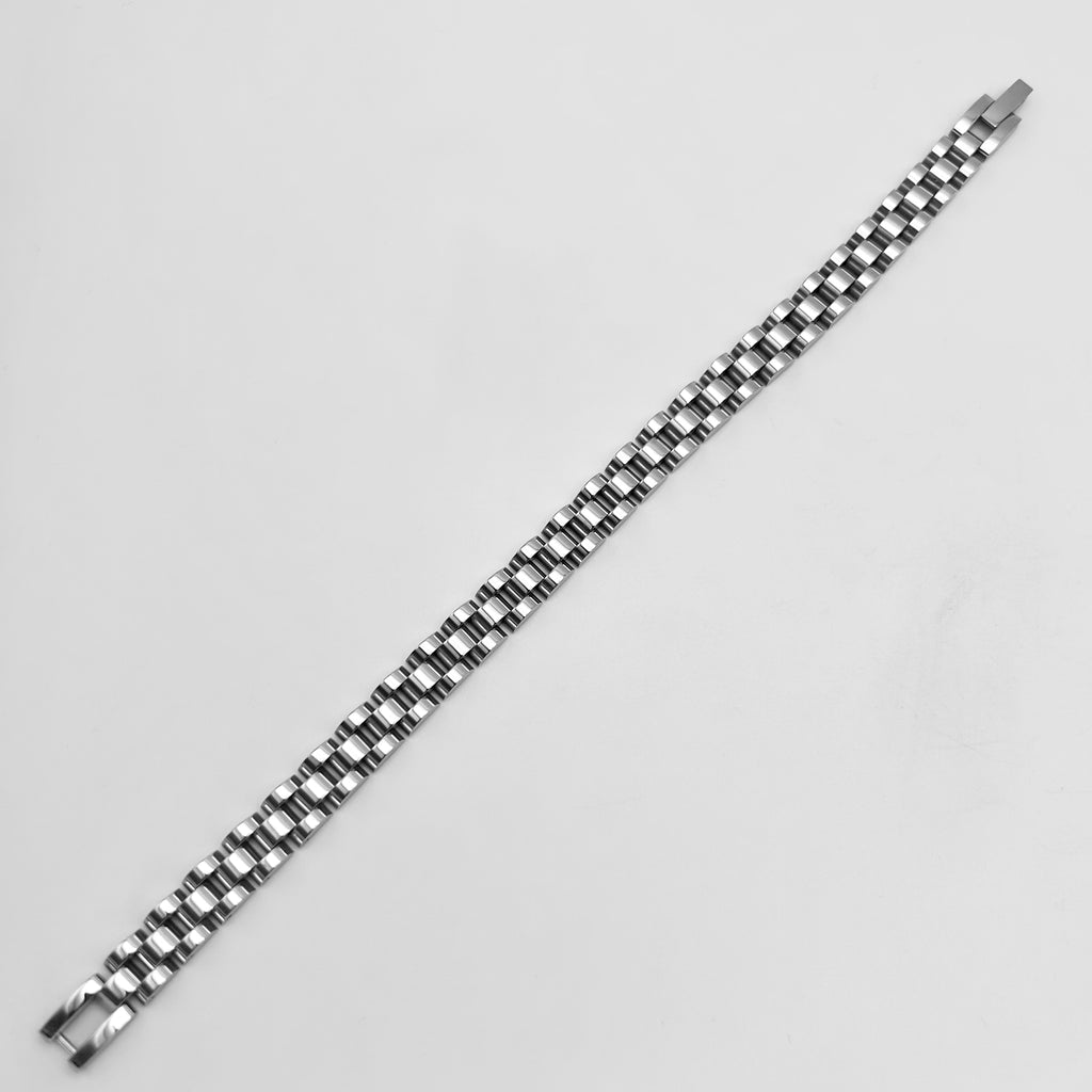 Bracelet - Stainless Steel - BLS-219 Watch 3-Link Bracelet