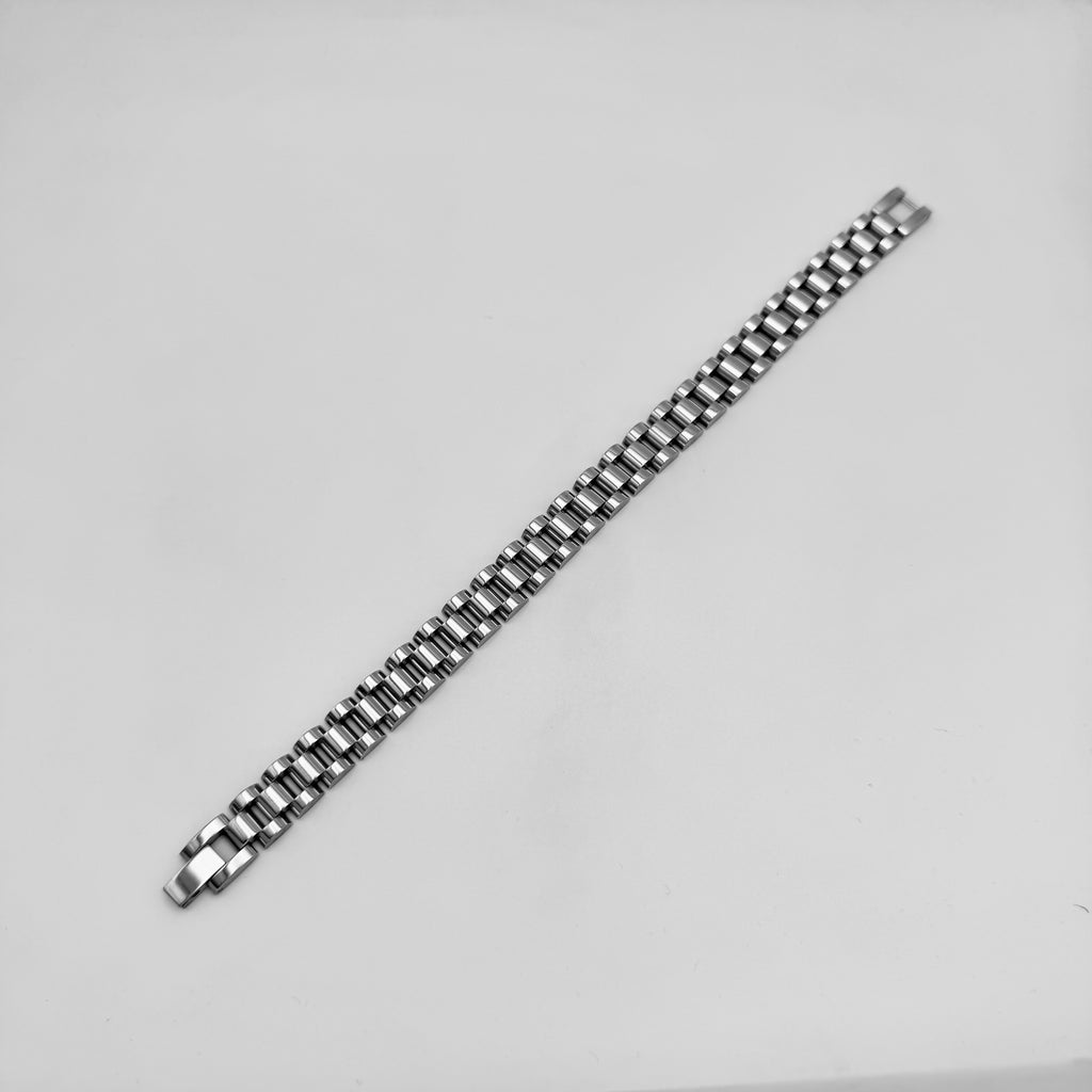Bracelet - Stainless Steel - BLS-219 Watch 3-Link Bracelet