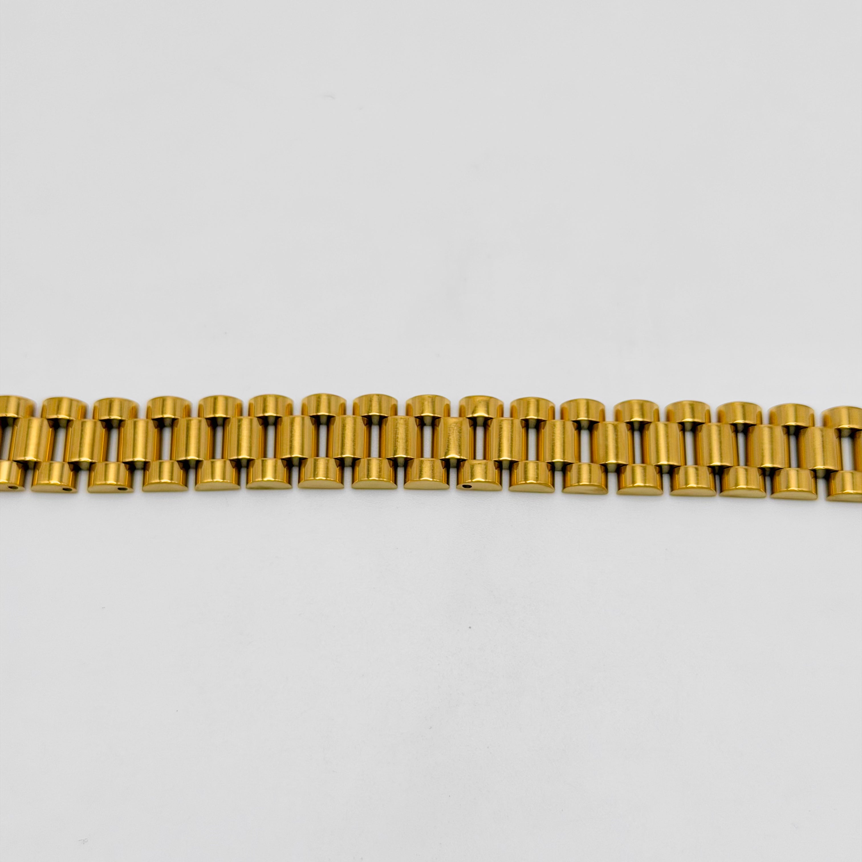 Bracelet - Stainless Steel - BLS-219 Watch 3-Link Bracelet