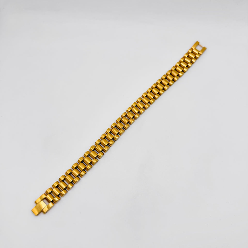 Bracelet - Stainless Steel - BLS-219 Watch 3-Link Bracelet