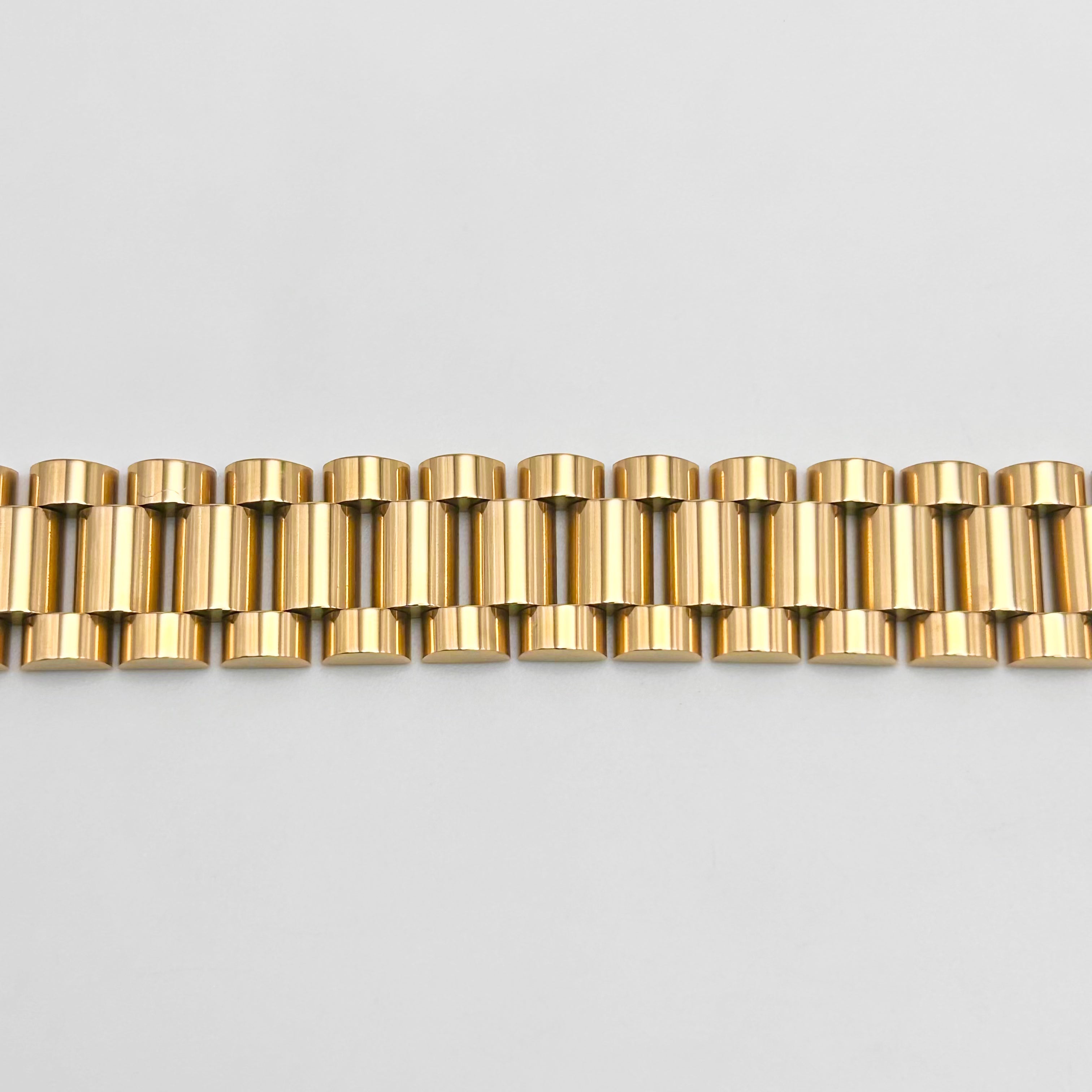 Bracelet - Stainless Steel - BLS-219 Watch 3-Link Bracelet