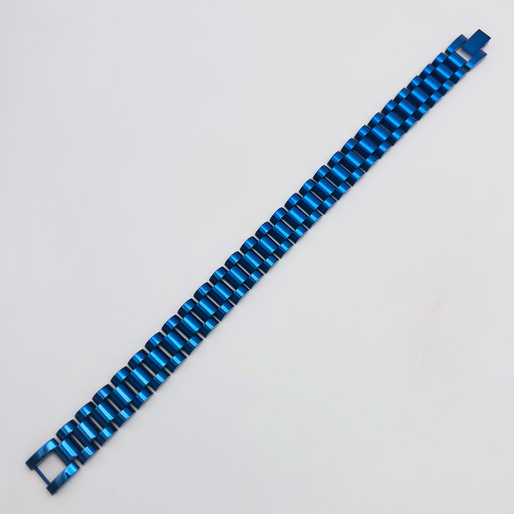Bracelet - Stainless Steel - BLS-219 Watch 3-Link Bracelet