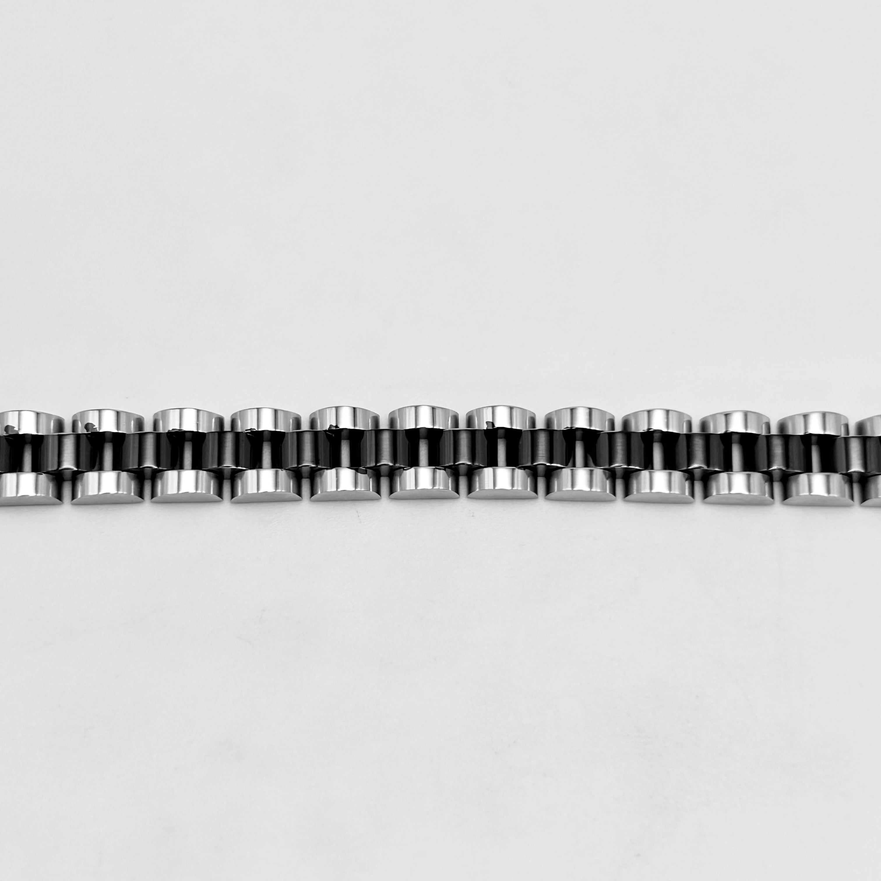 Bracelet - Stainless Steel - BLS-219 Watch 3-Link Bracelet