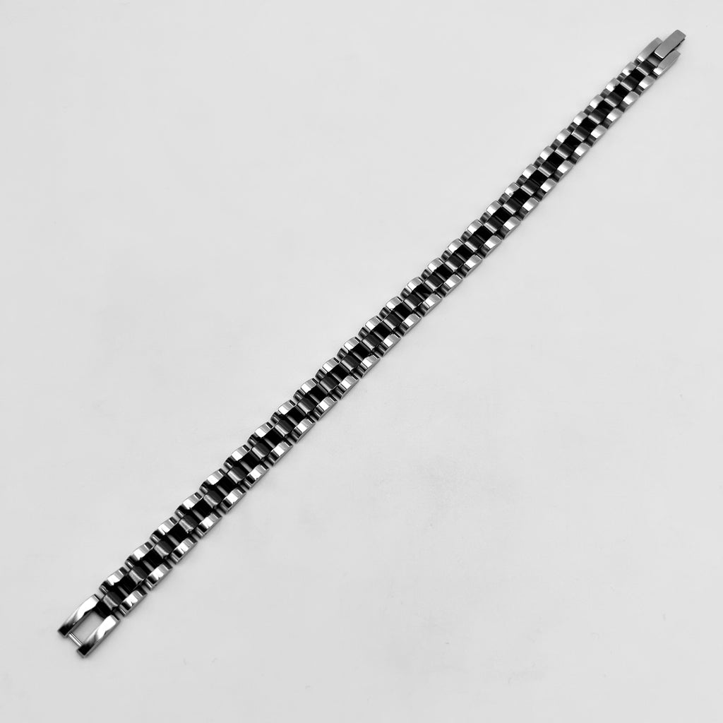 Bracelet - Stainless Steel - BLS-219 Watch 3-Link Bracelet