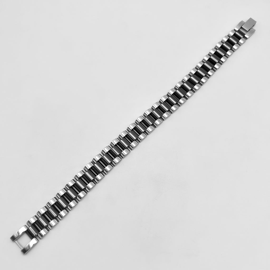 Bracelet - Stainless Steel - BLS-219 Watch 3-Link Bracelet
