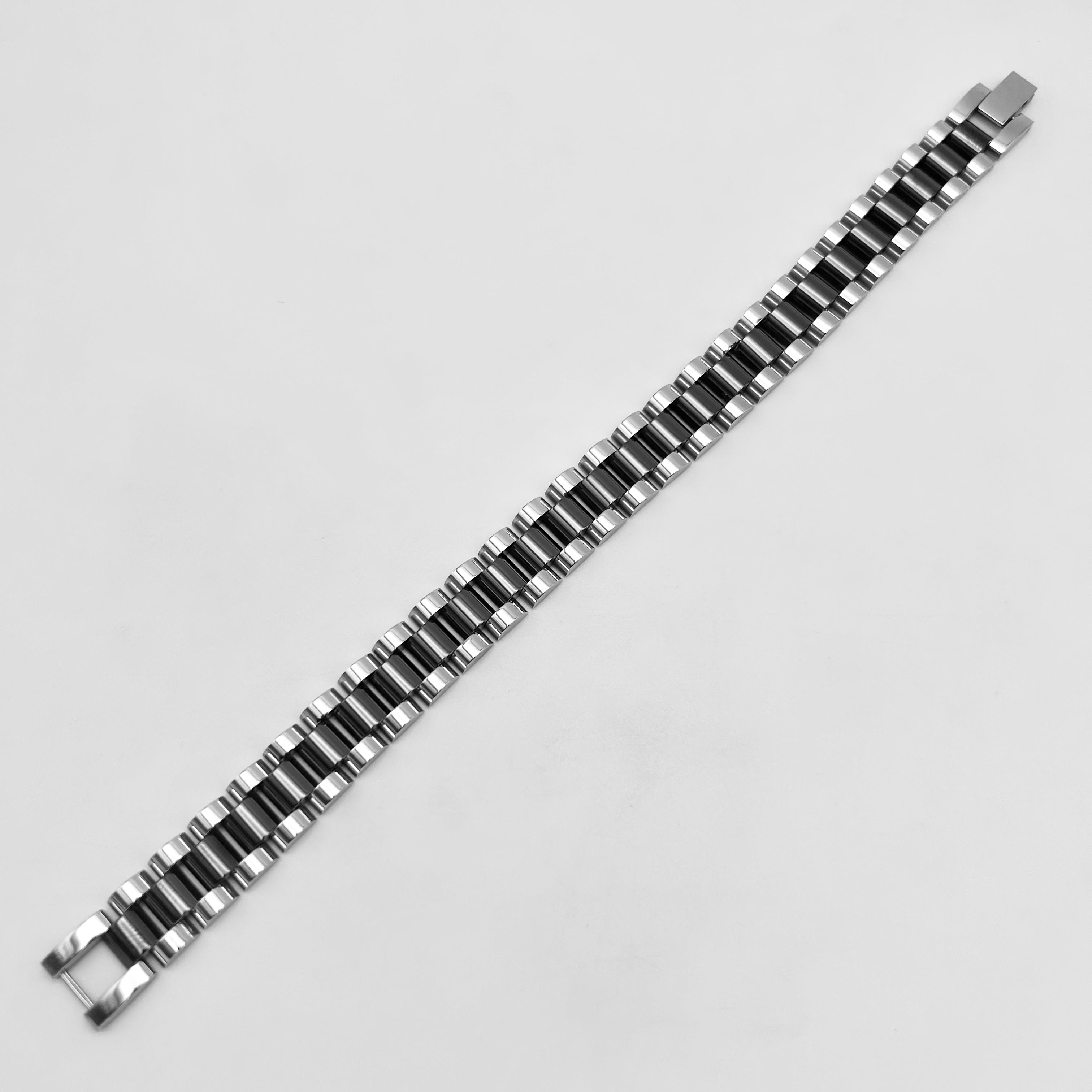 Bracelet - Stainless Steel - BLS-219 Watch 3-Link Bracelet