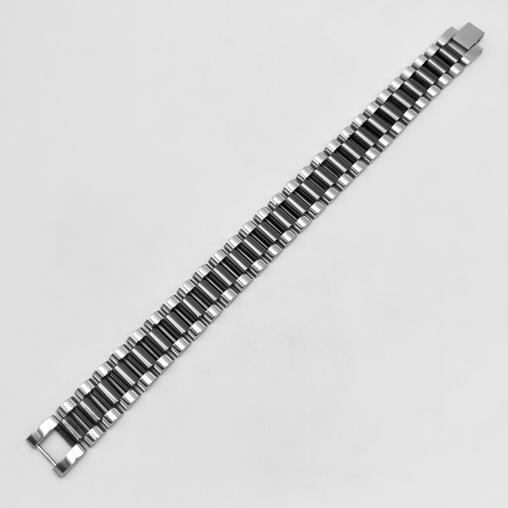 Bracelet - Stainless Steel - BLS-219 Watch 3-Link Bracelet
