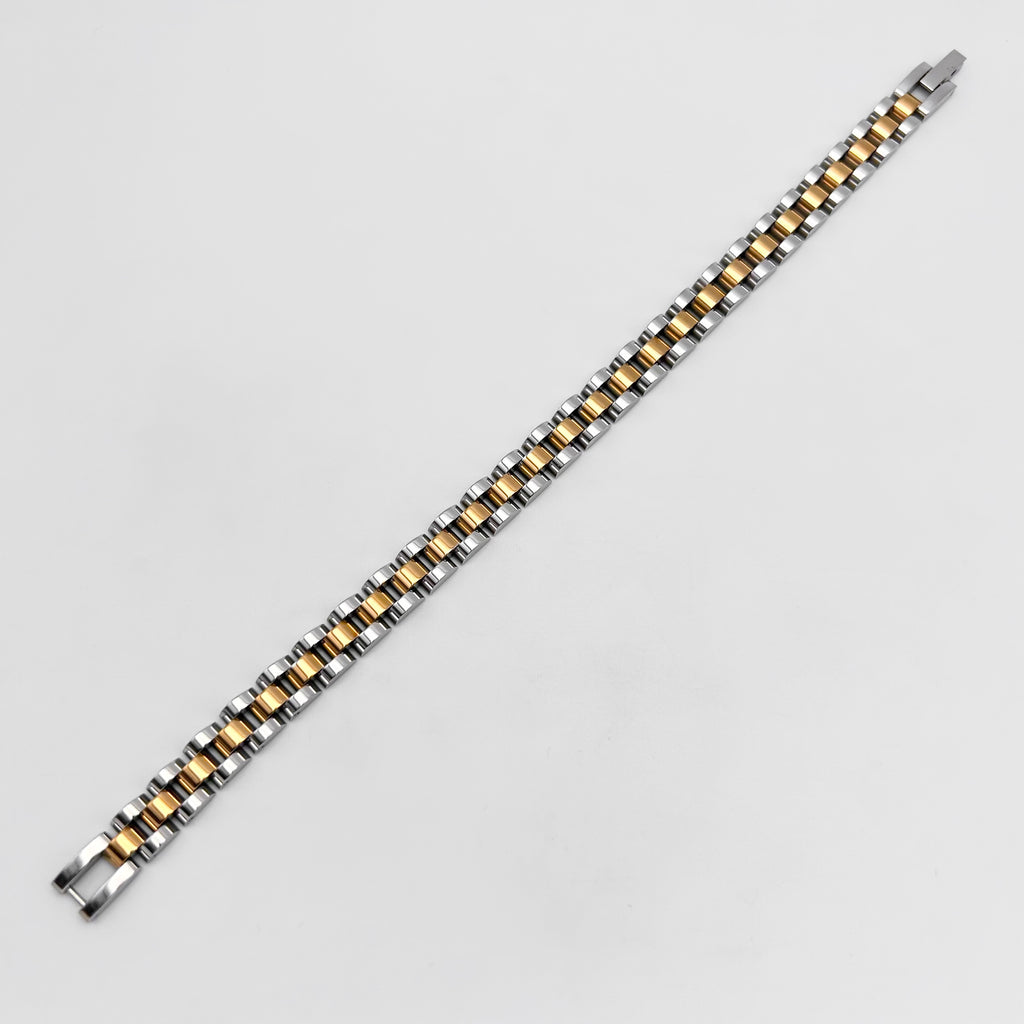 Bracelet - Stainless Steel - BLS-219 Watch 3-Link Bracelet