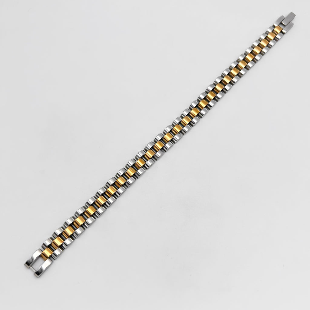Bracelet - Stainless Steel - BLS-219 Watch 3-Link Bracelet