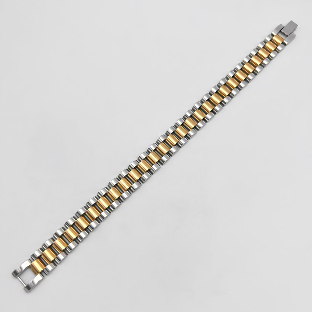 Bracelet - Stainless Steel - BLS-219 Watch 3-Link Bracelet
