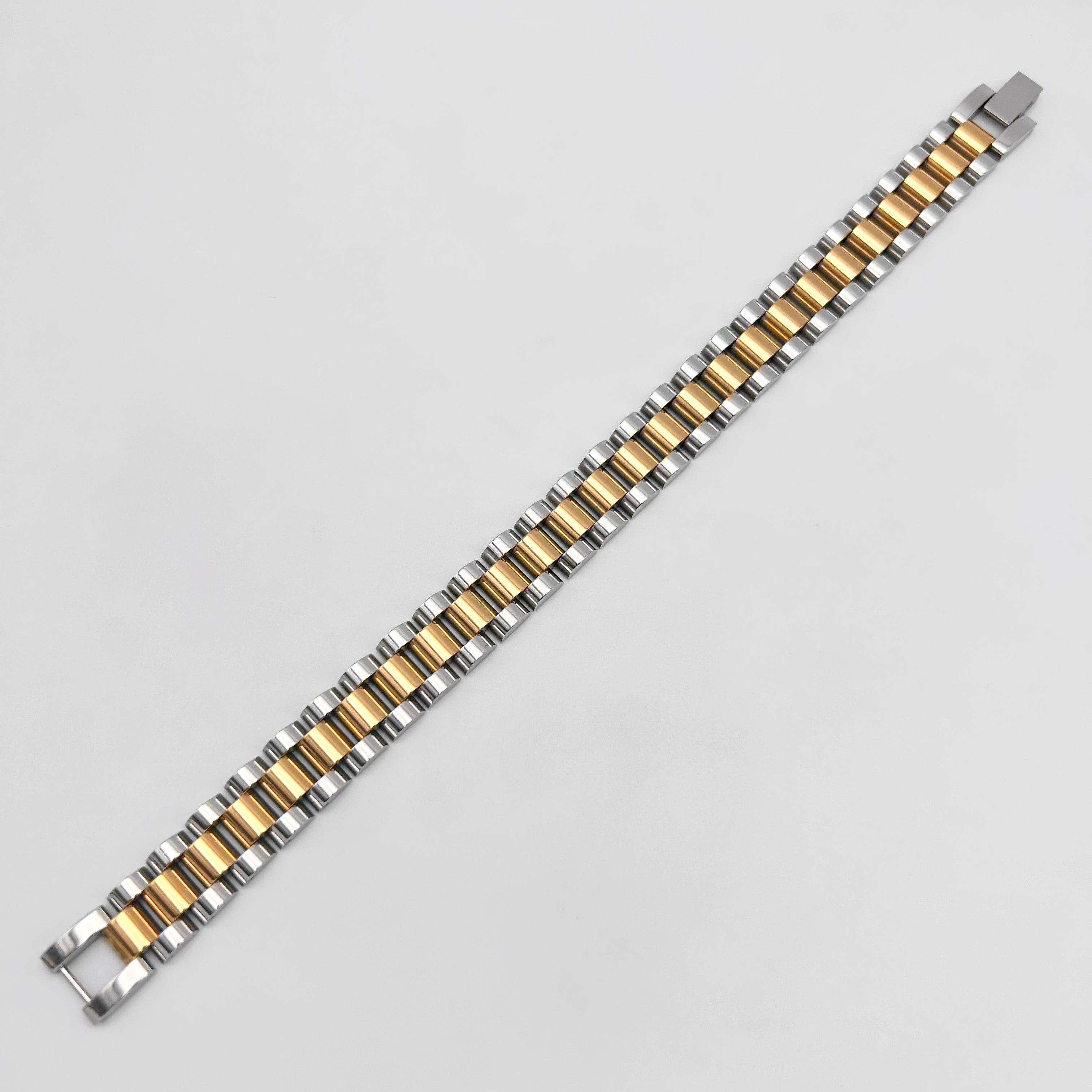 Bracelet - Stainless Steel - BLS-219 Watch 3-Link Bracelet
